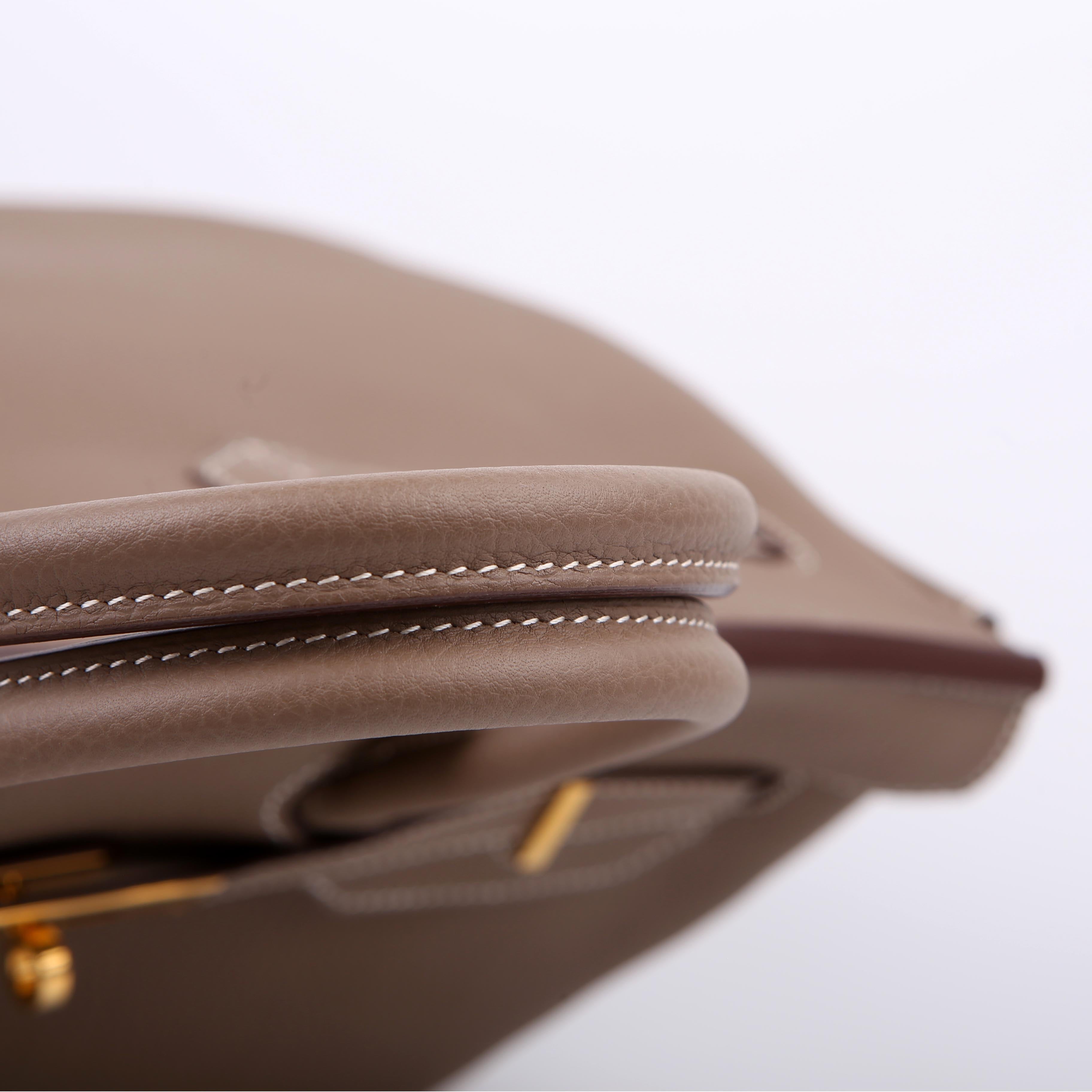 Hermes Birkin 35 Togo 2019 Etoupe/Gold
