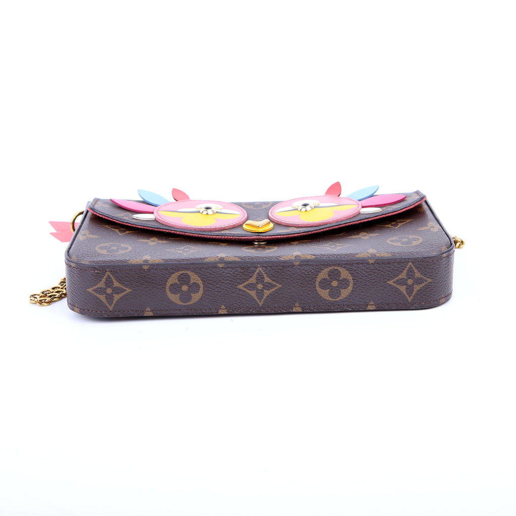 Pochette Felicie Lovely Bird Monogram