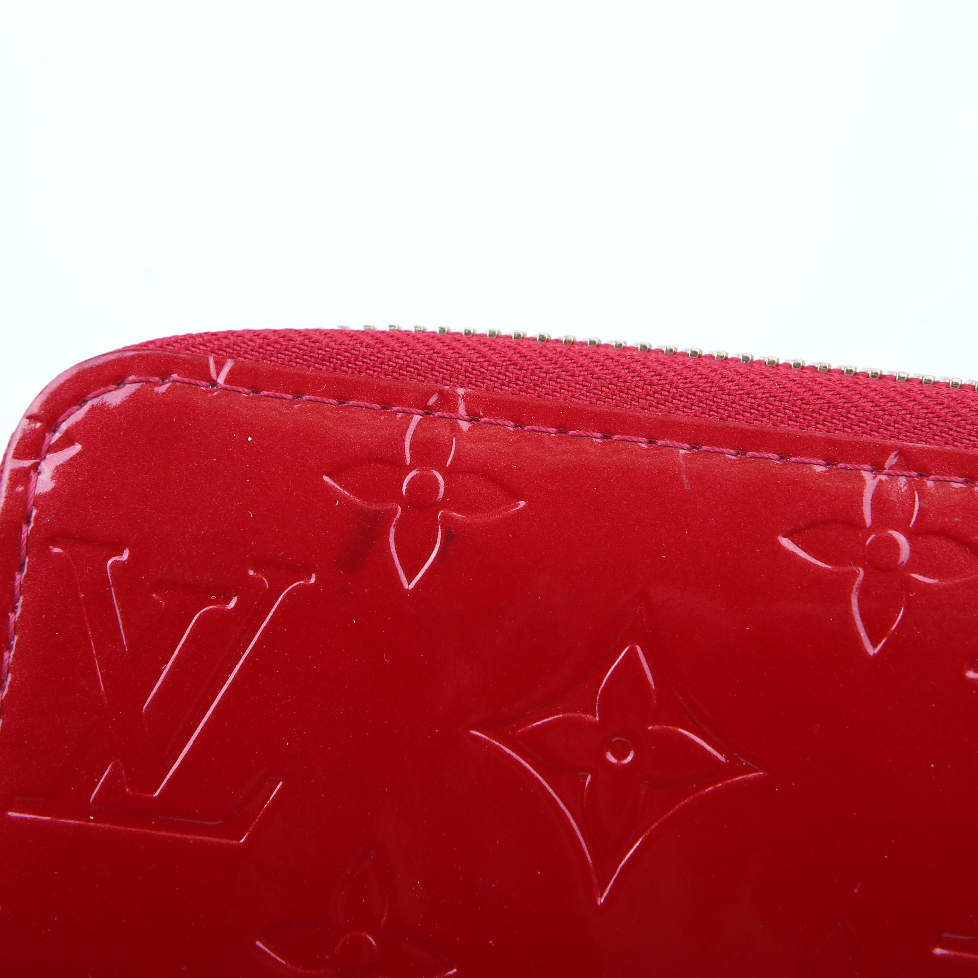 Zippy Wallet Vernis Red