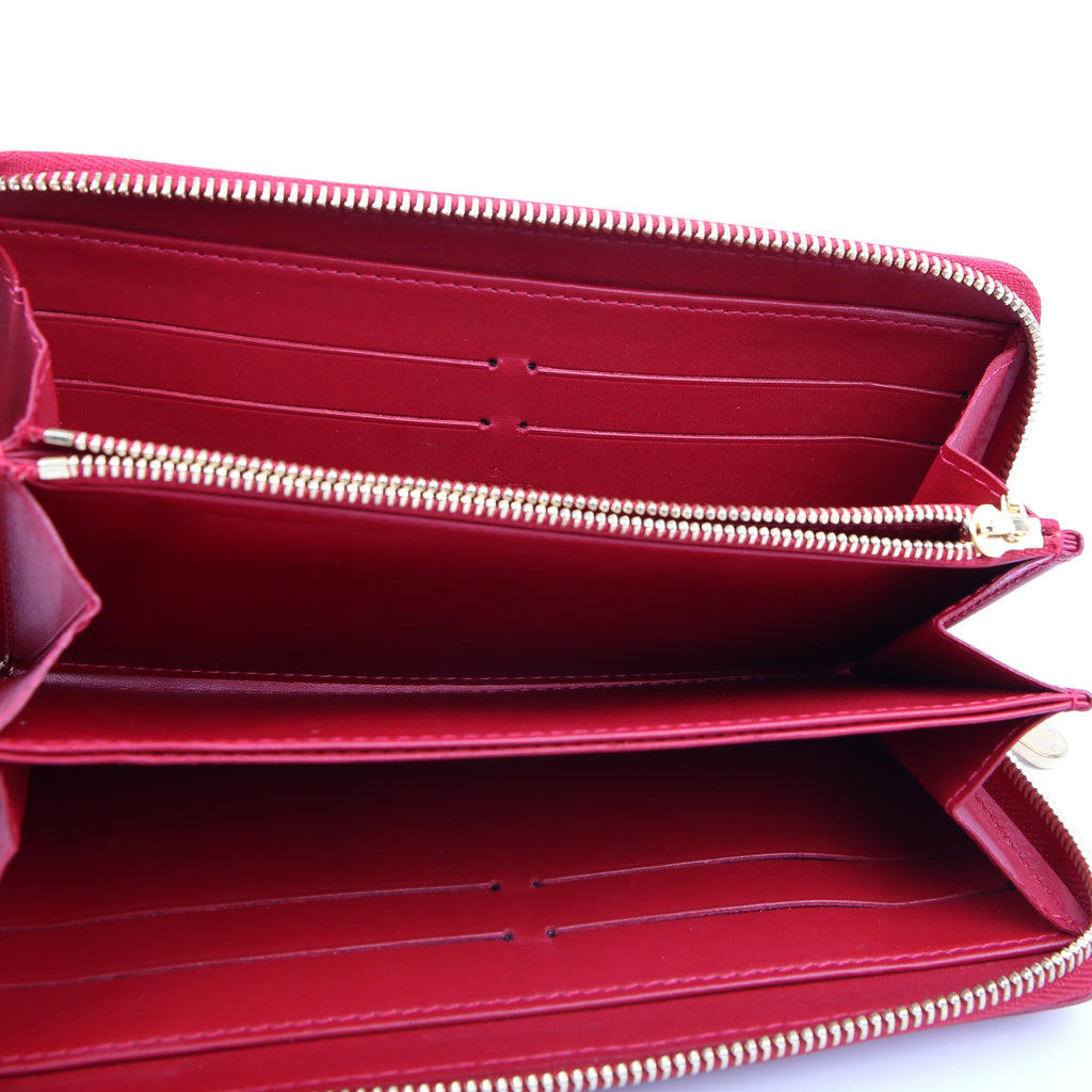 Zippy Wallet Vernis Red