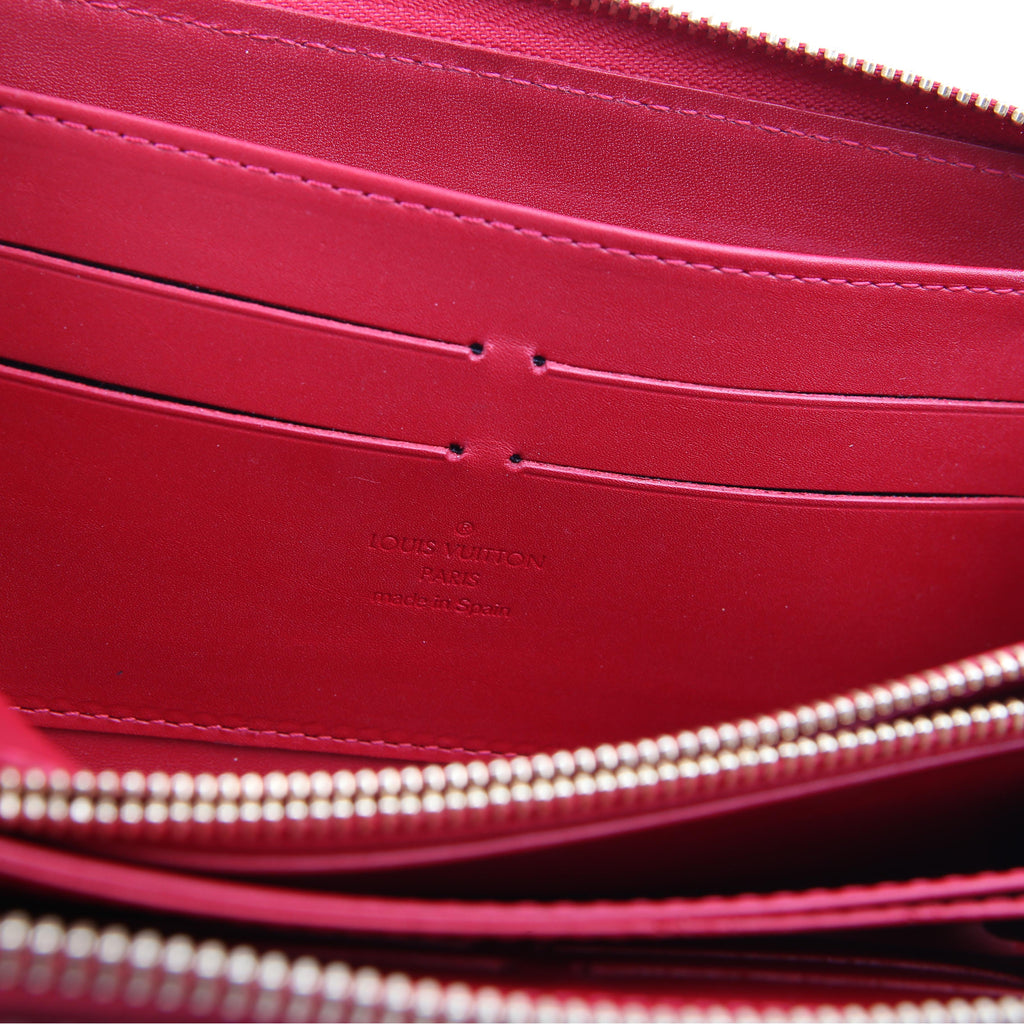 Zippy Wallet Vernis Red
