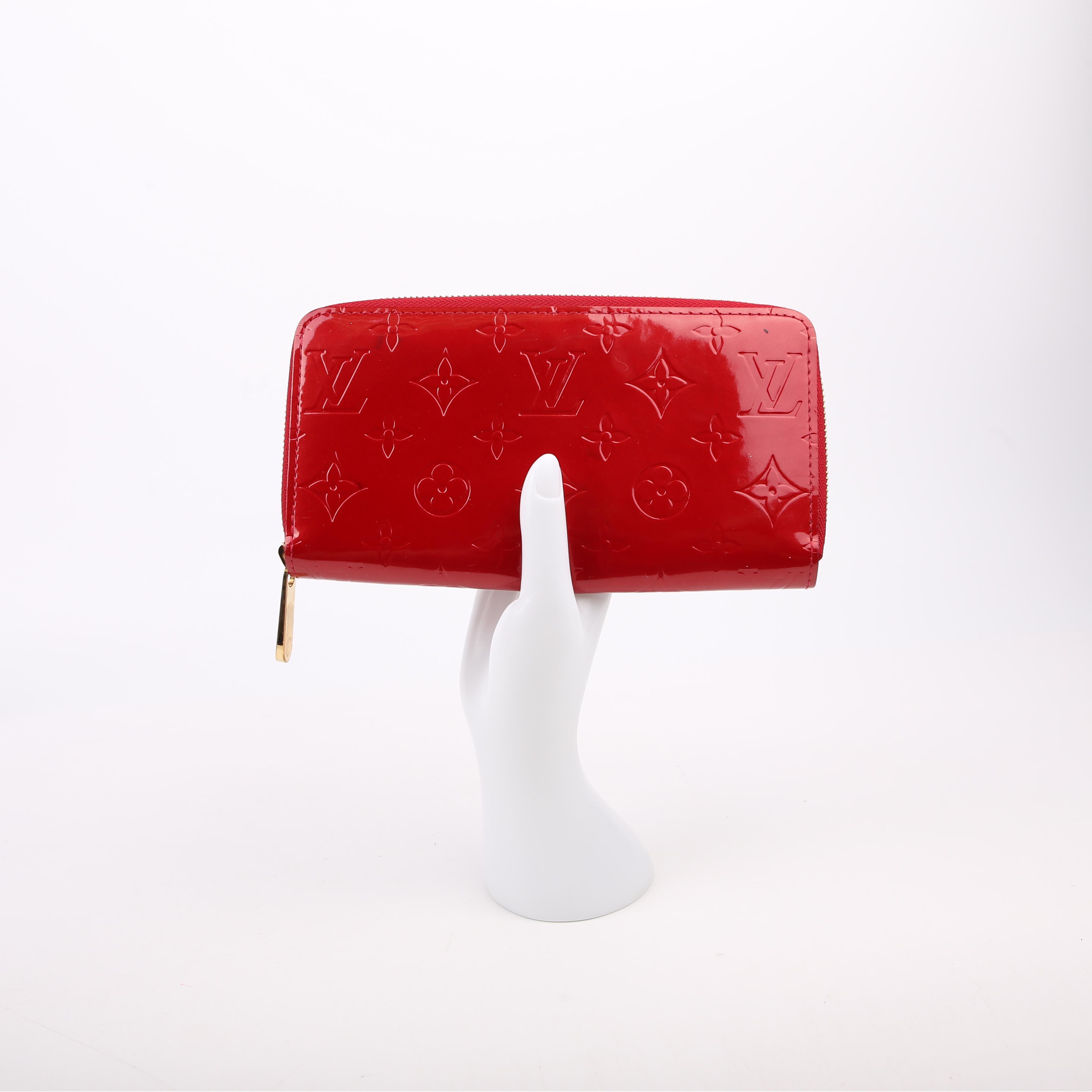 Zippy Wallet Vernis Red