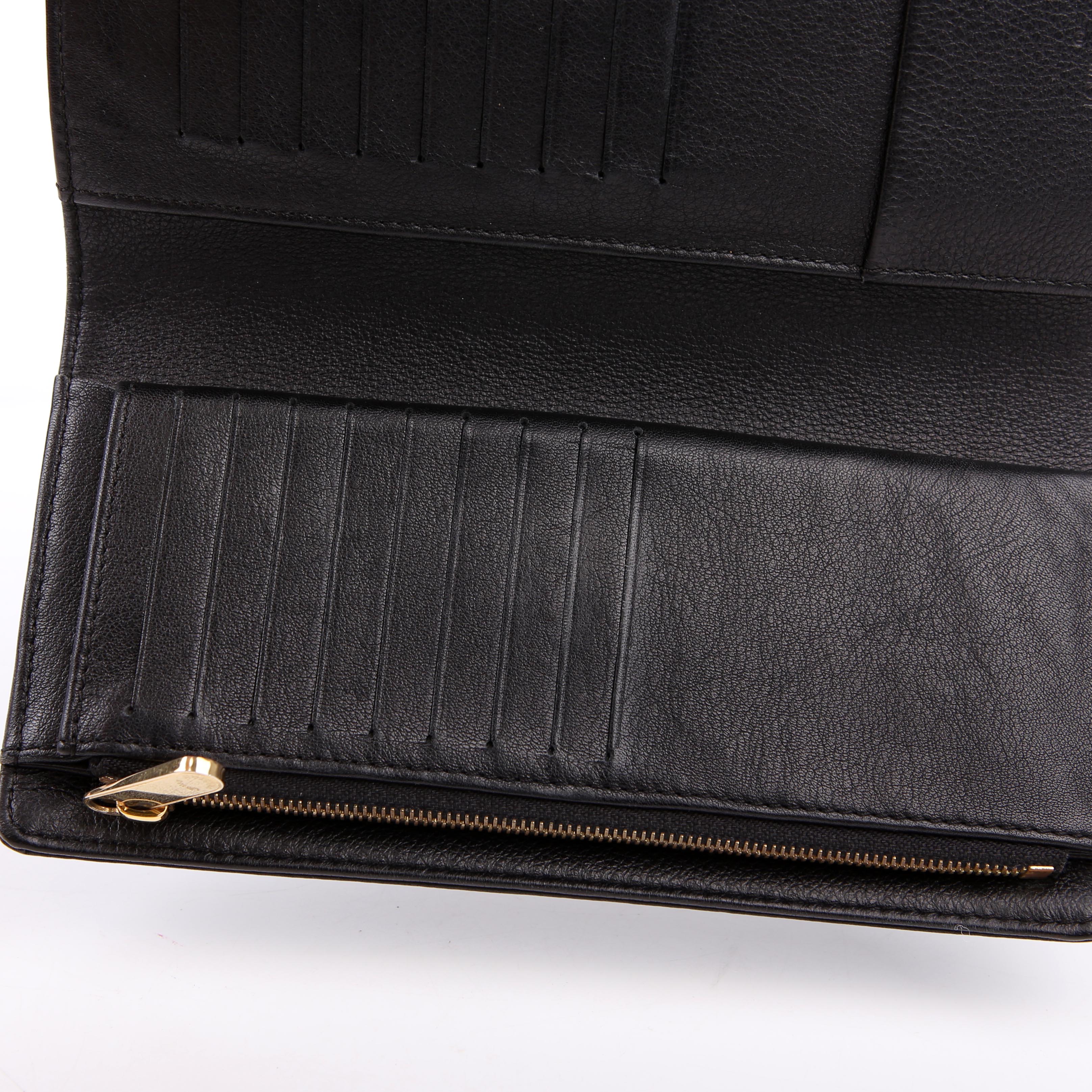 Amelia Wallet Mahina Black