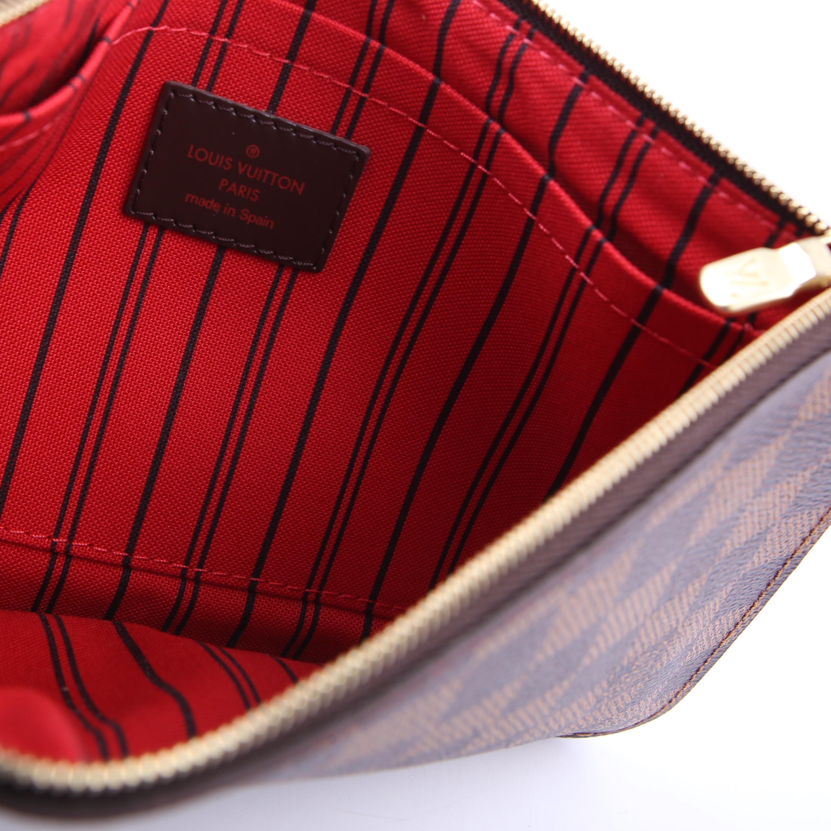 Pochette Only Damier Ebene Neverfull