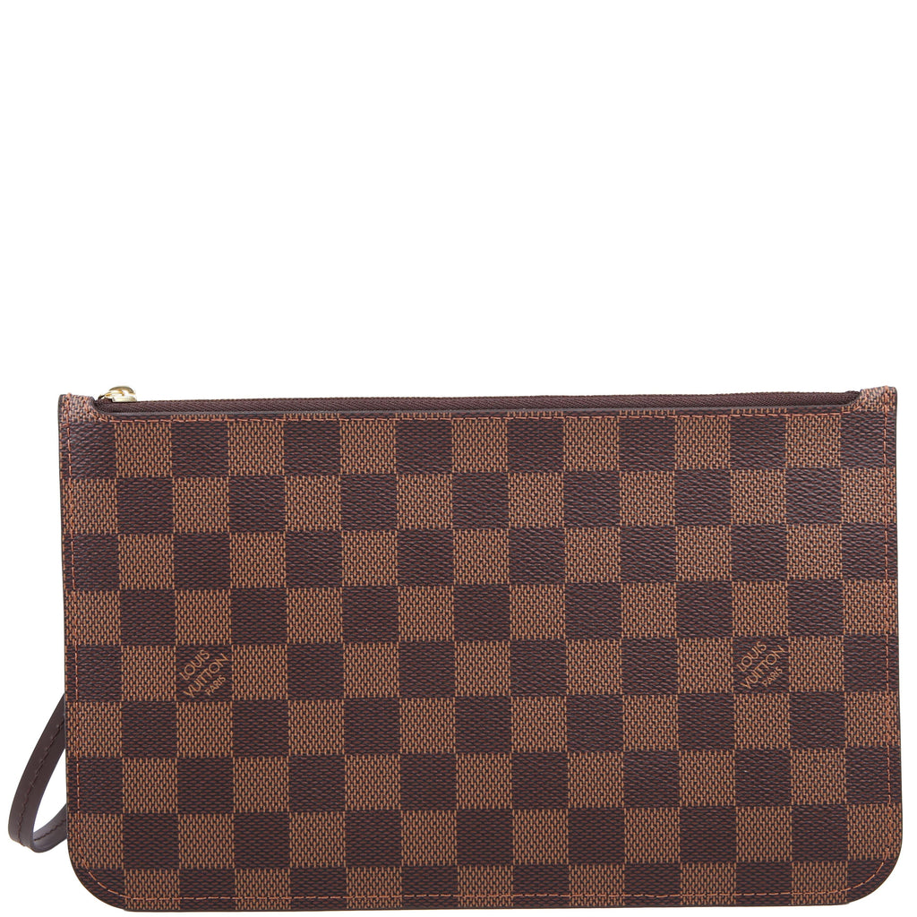 Pochette Only Neverfull Damier Ebene Red