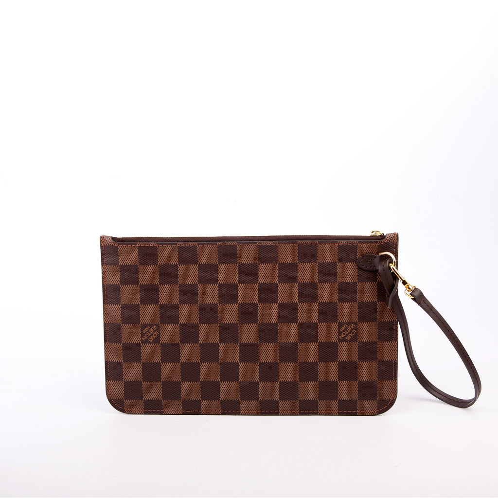 Pochette Only Neverfull Damier Ebene Red