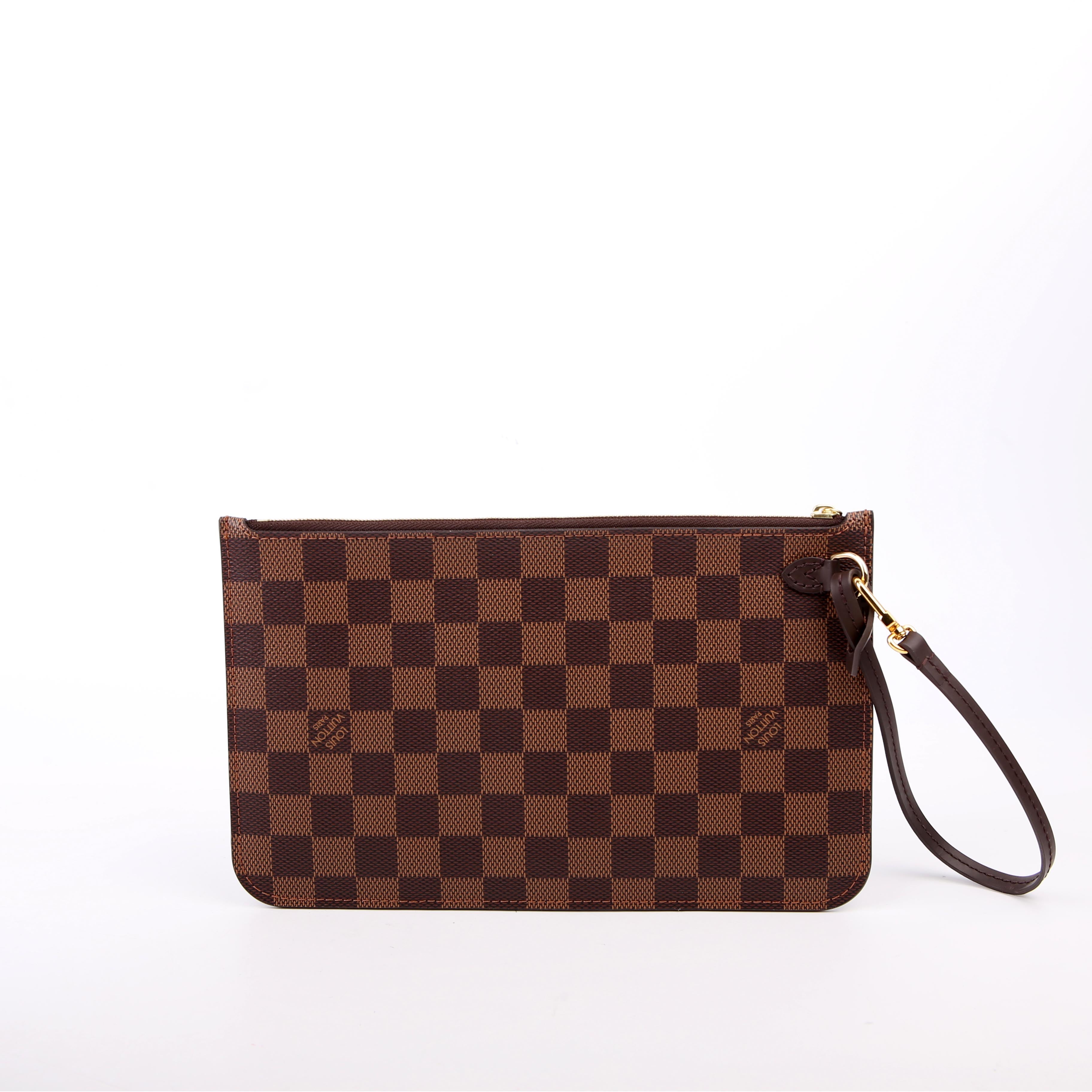 Pochette Only Neverfull Damier Ebene Red