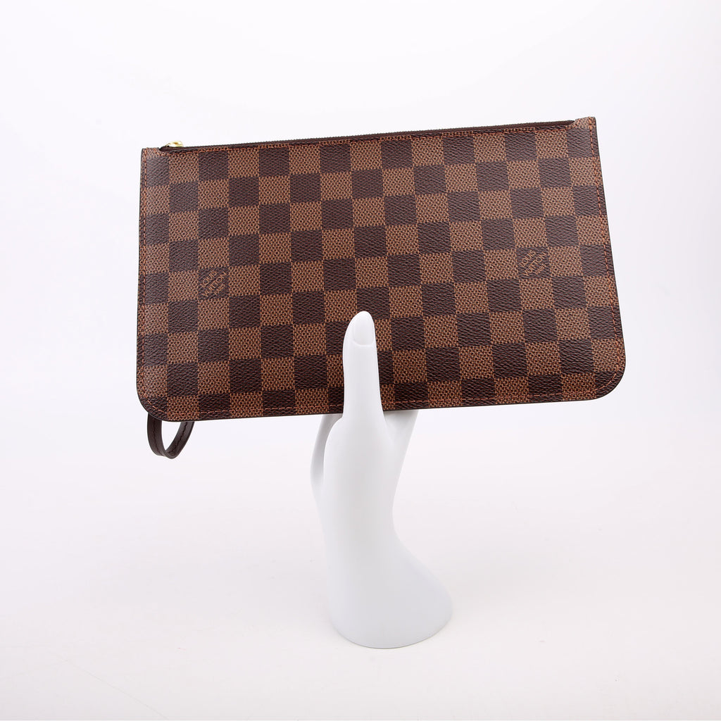 Pochette Only Neverfull Damier Ebene Red