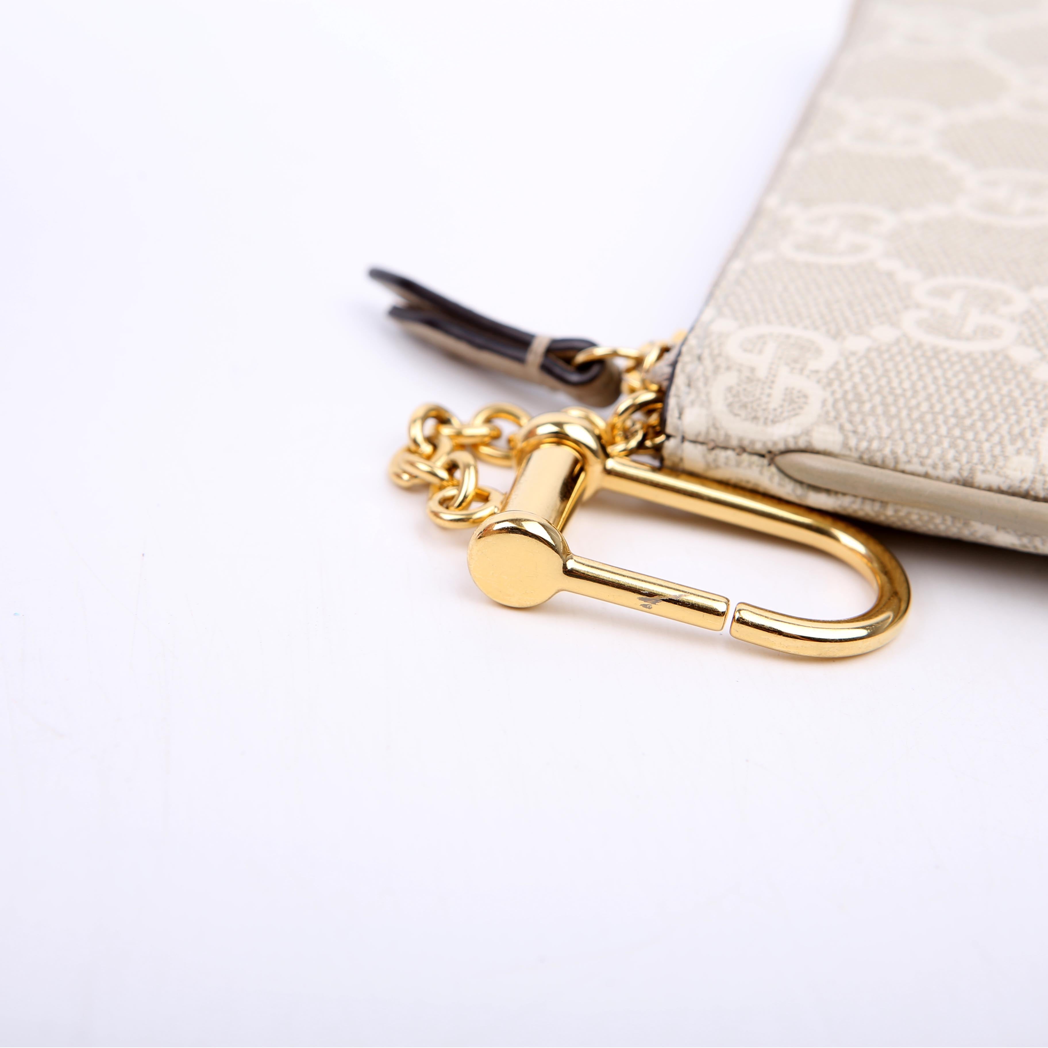 772321 GG Supreme Ophidia Key Case Cream