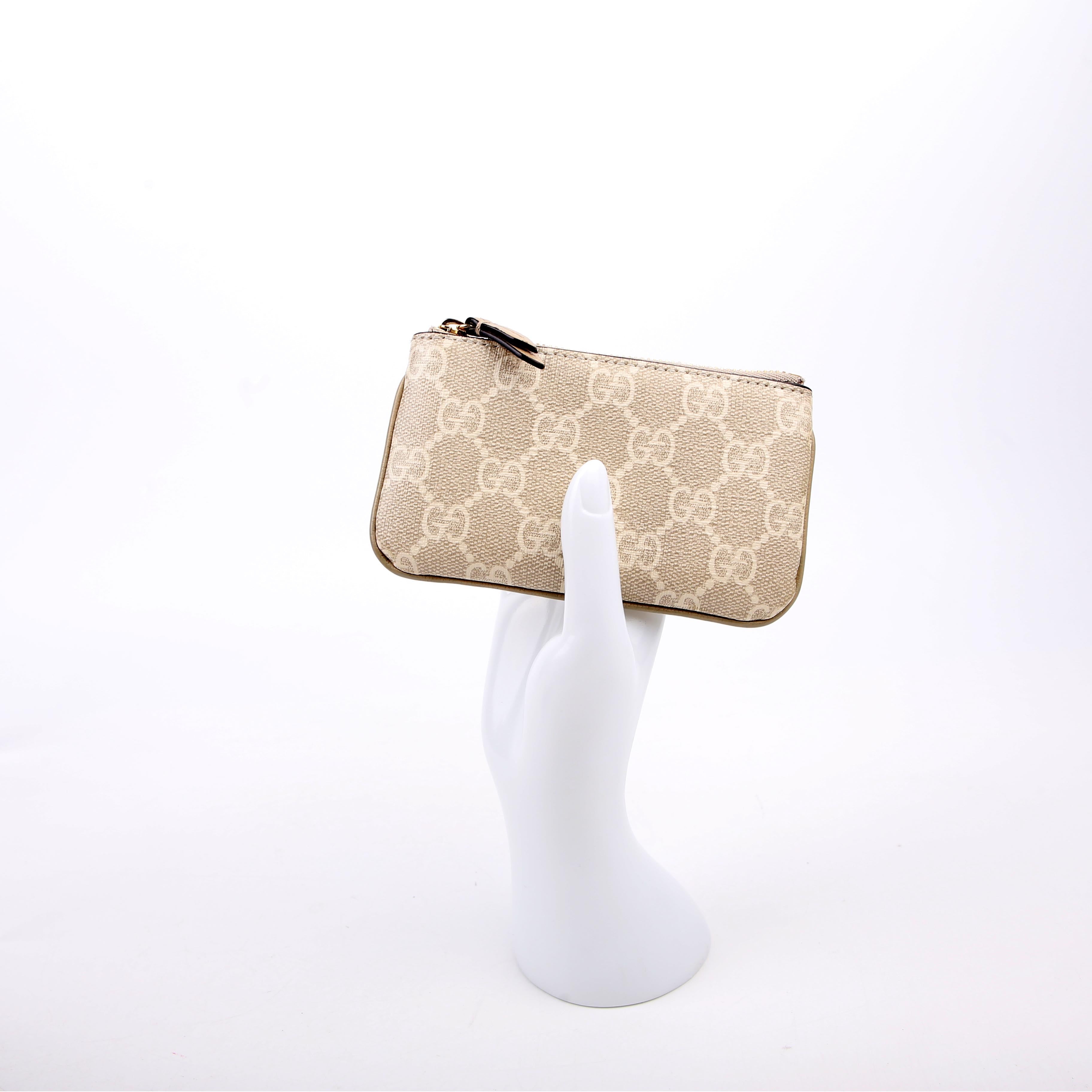 772321 GG Supreme Ophidia Key Case Cream