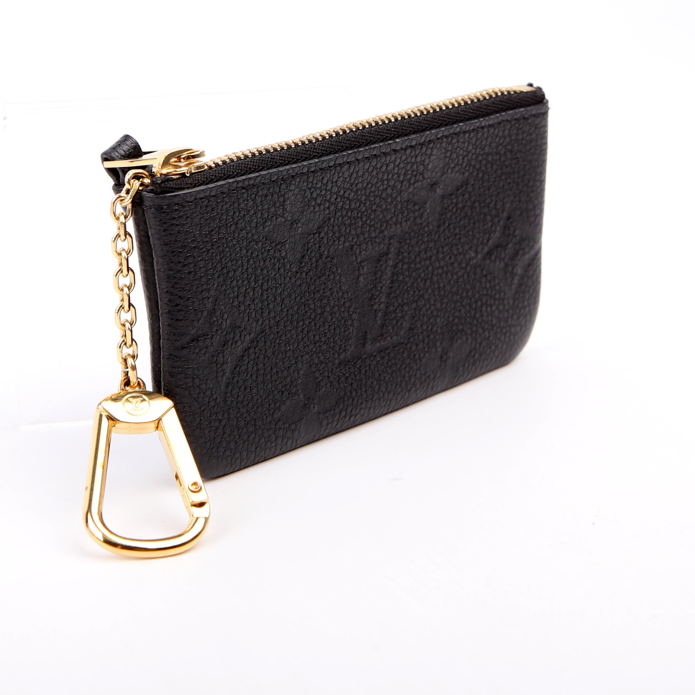 Pochette Cles Empreinte Black
