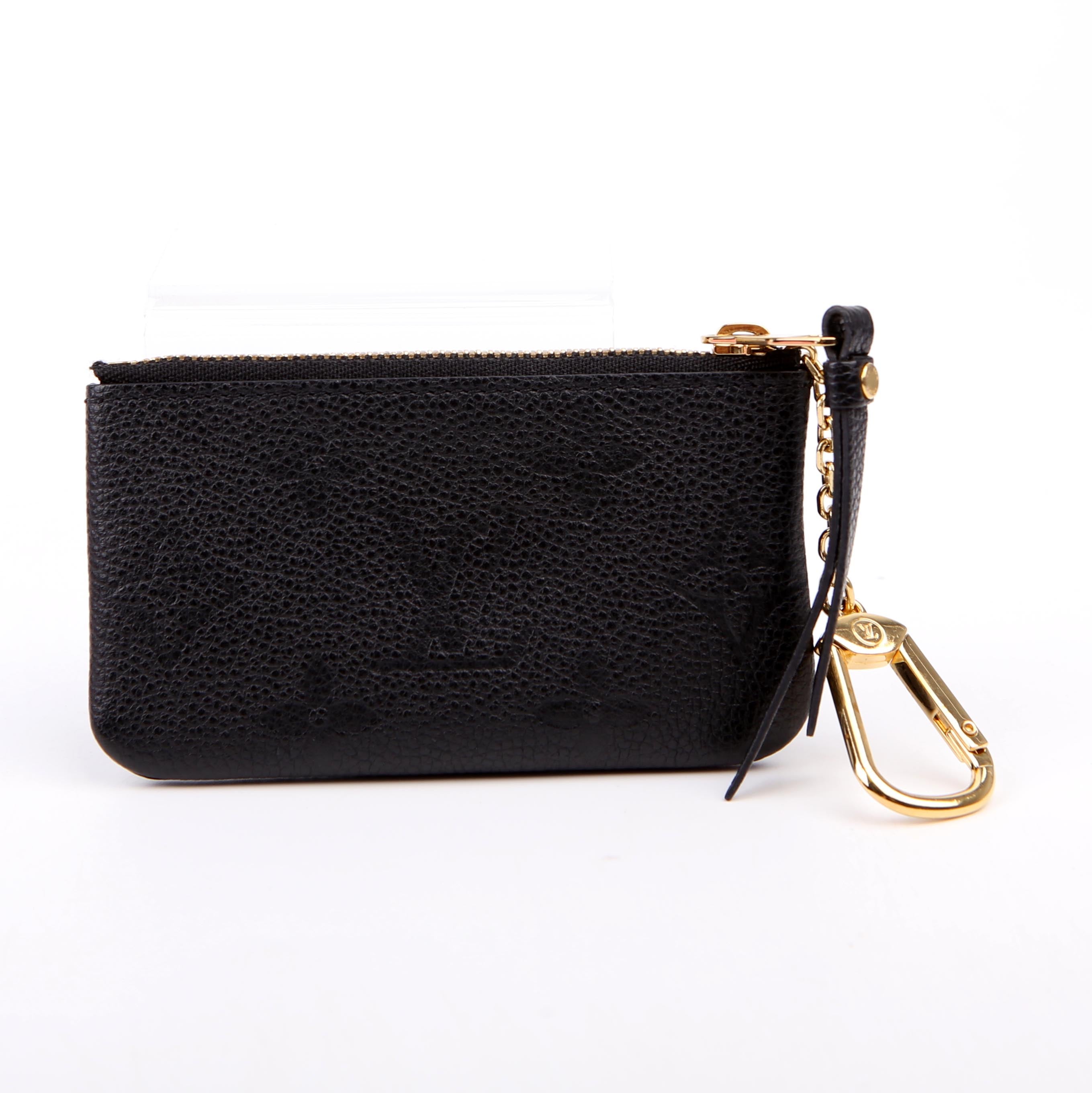Pochette Cles Empreinte Black