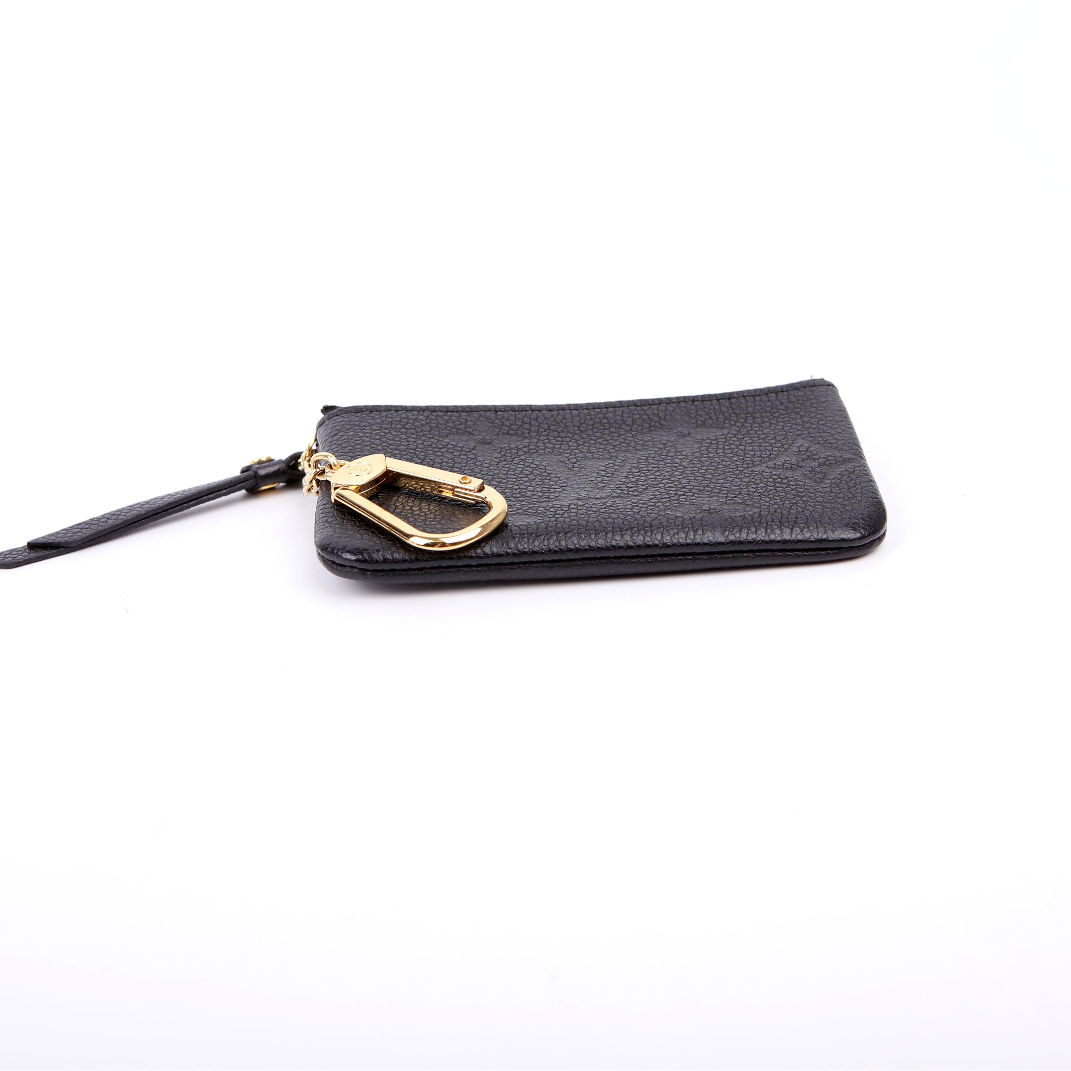 Pochette Cles Empreinte Black