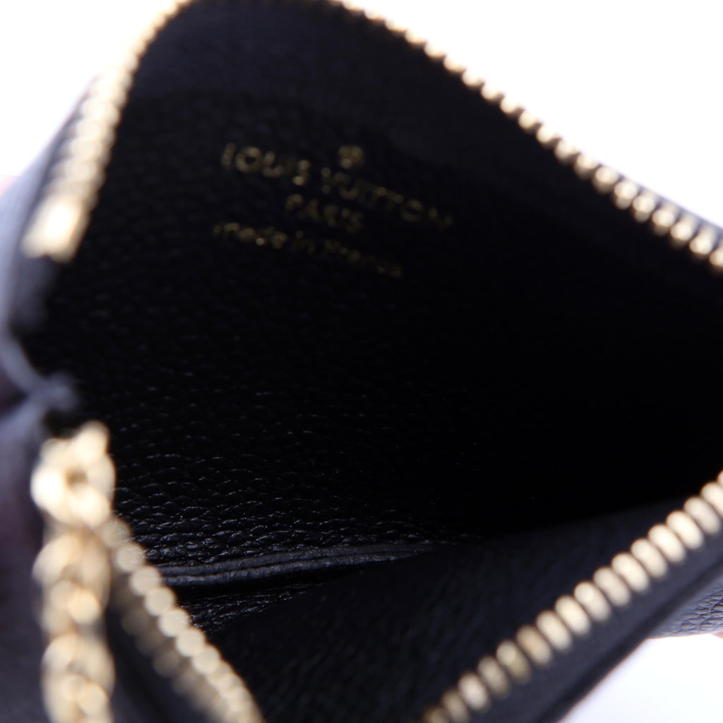 Pochette Cles Empreinte Black
