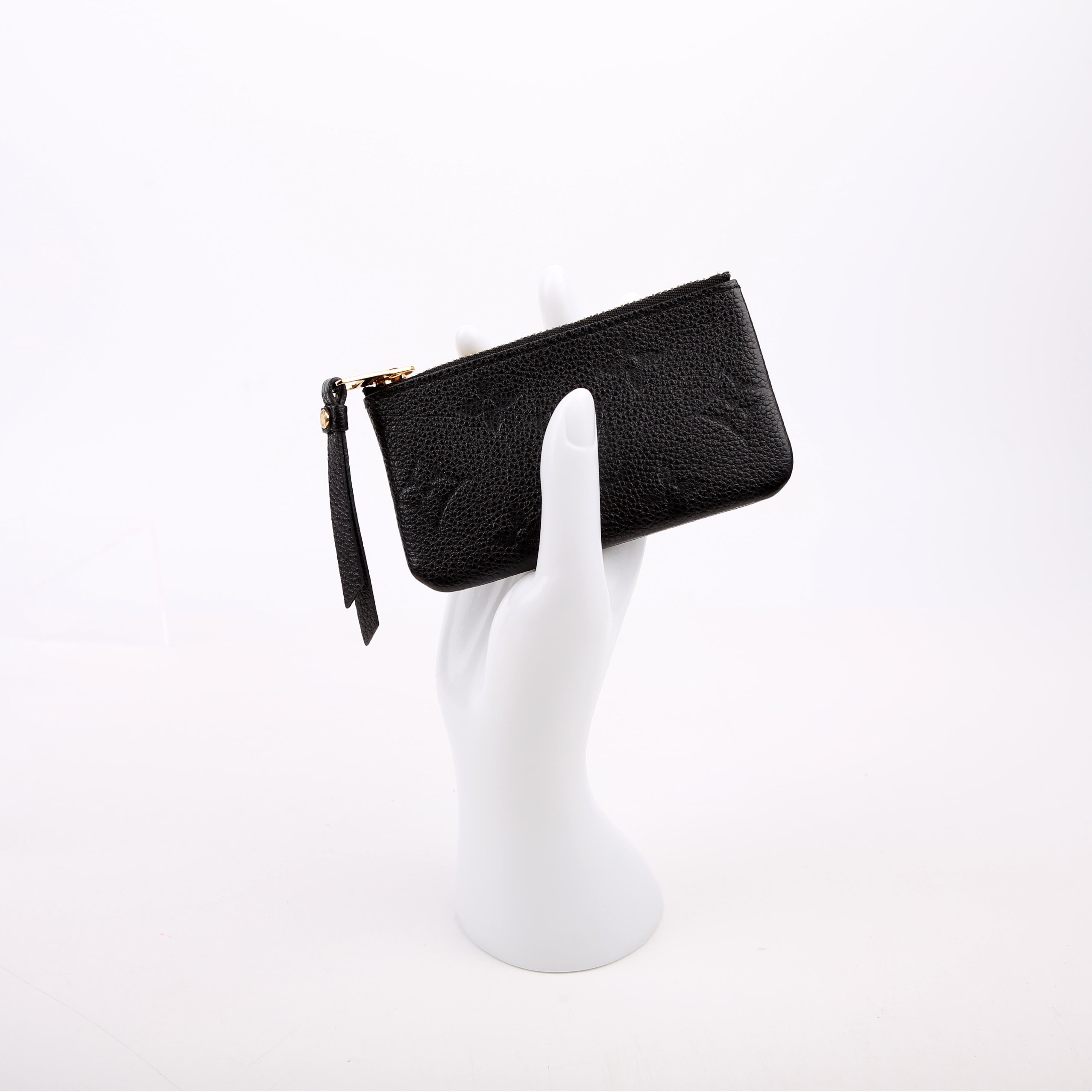 Pochette Cles Empreinte Black