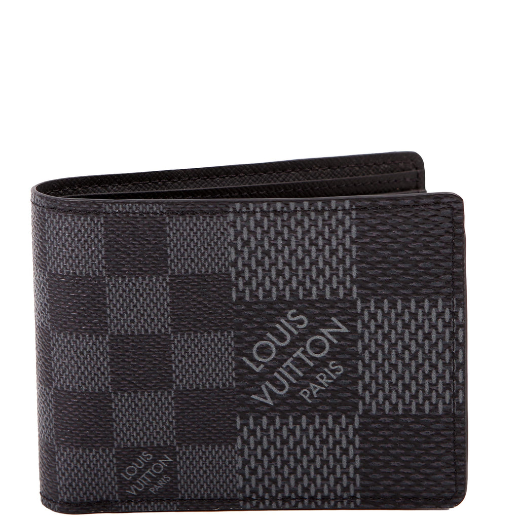 Mens Multiple Wallet 3D Graphite