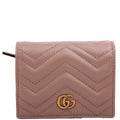 Gucci 466492 GG Marmont Card Case Tan