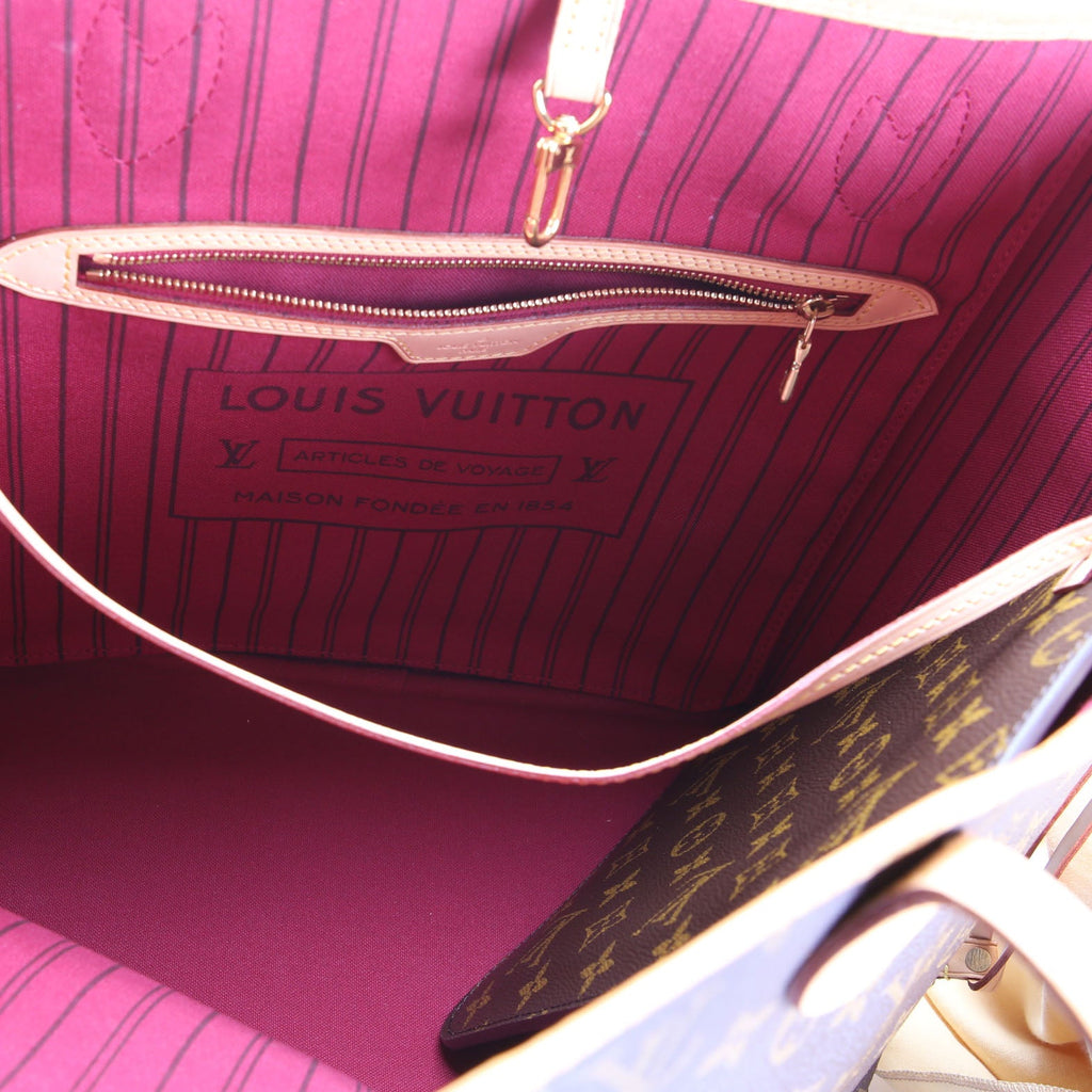 Neverfull With Wallet MM Monogram Berry