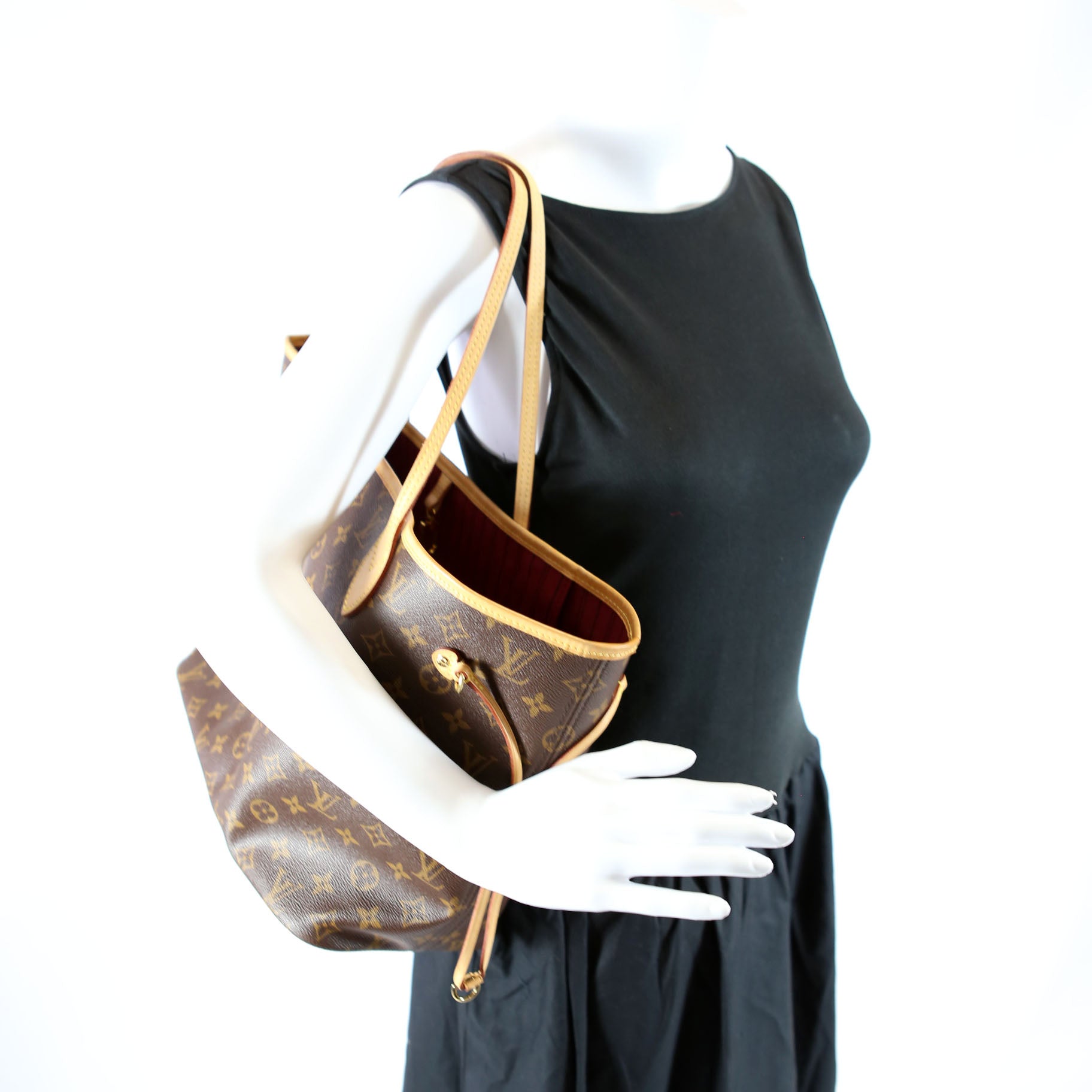 Neverfull With Wallet MM Monogram Berry