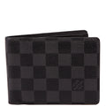 Mens Multiple Wallet Damier Graphite
