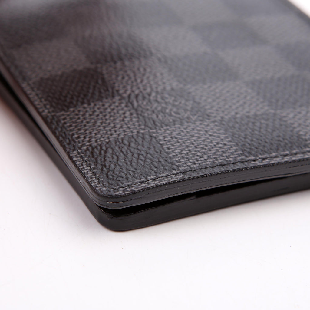 Mens Multiple Wallet Damier Graphite