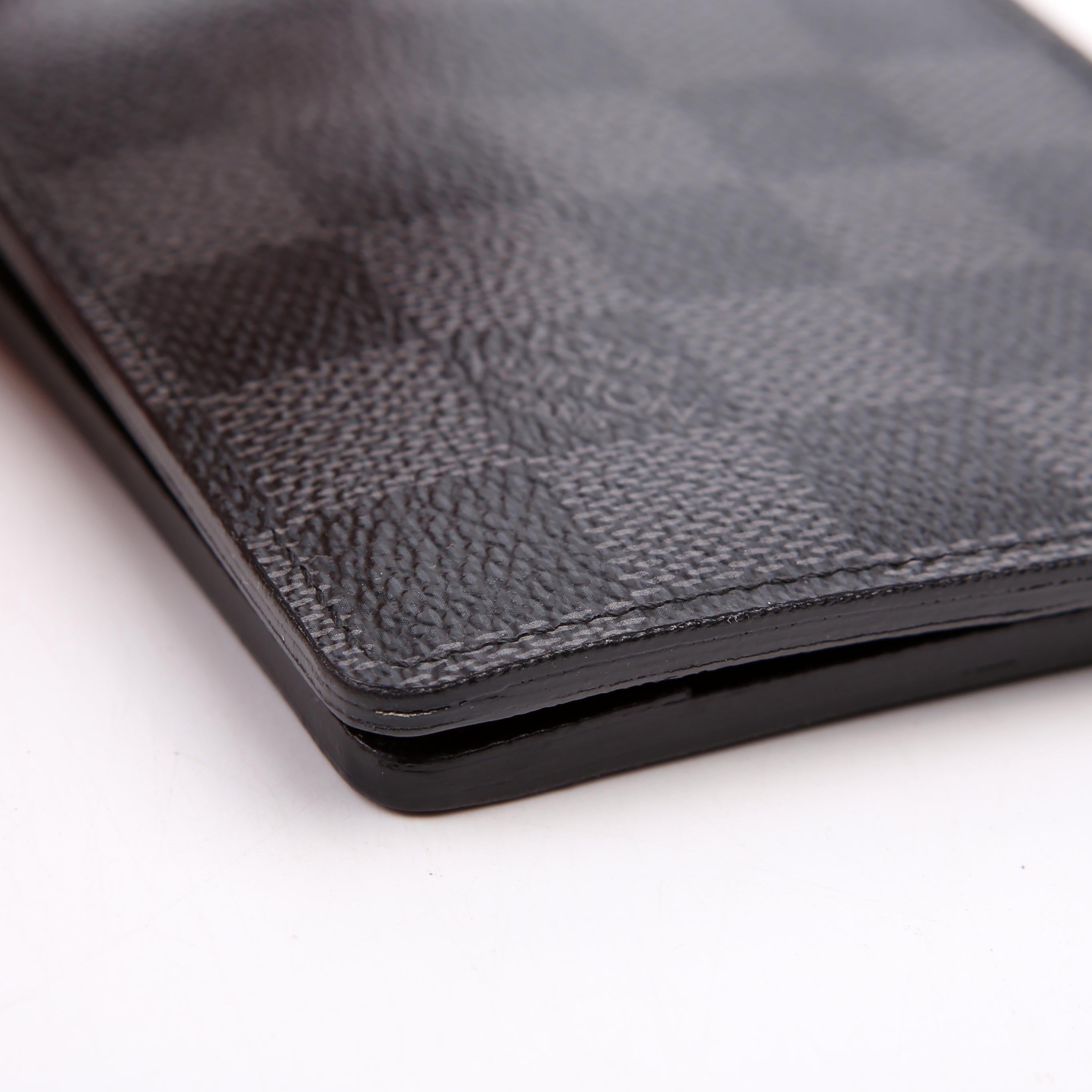 Mens Multiple Wallet Damier Graphite