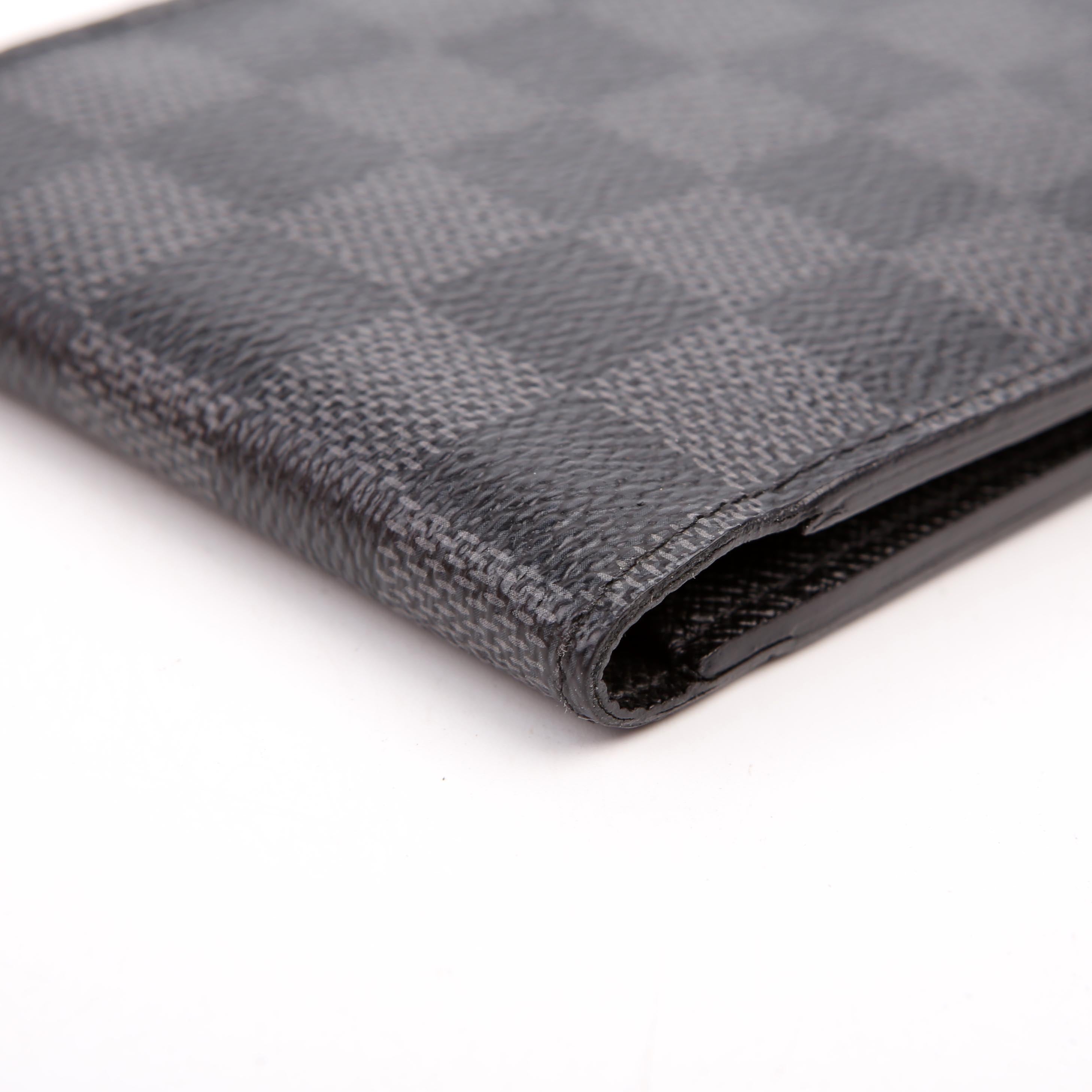 Mens Multiple Wallet Damier Graphite