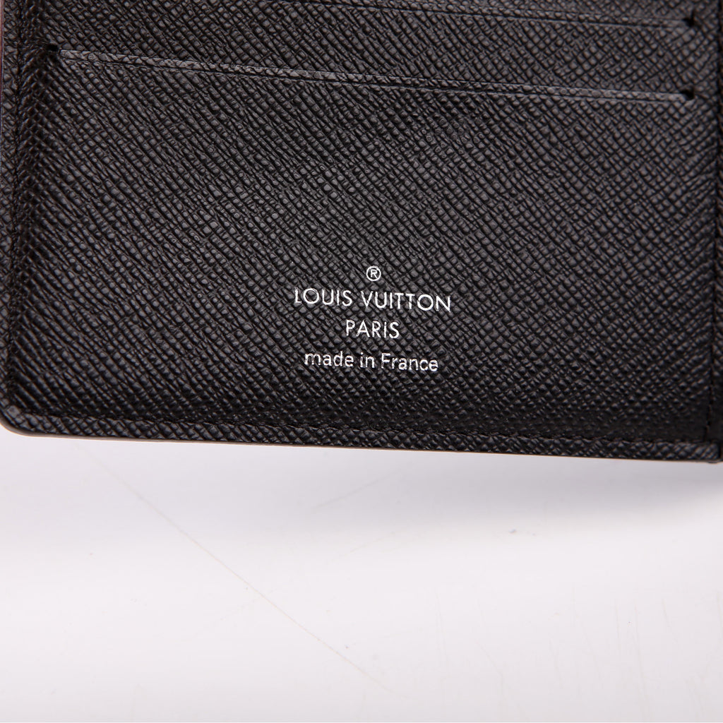 Mens Multiple Wallet Damier Graphite