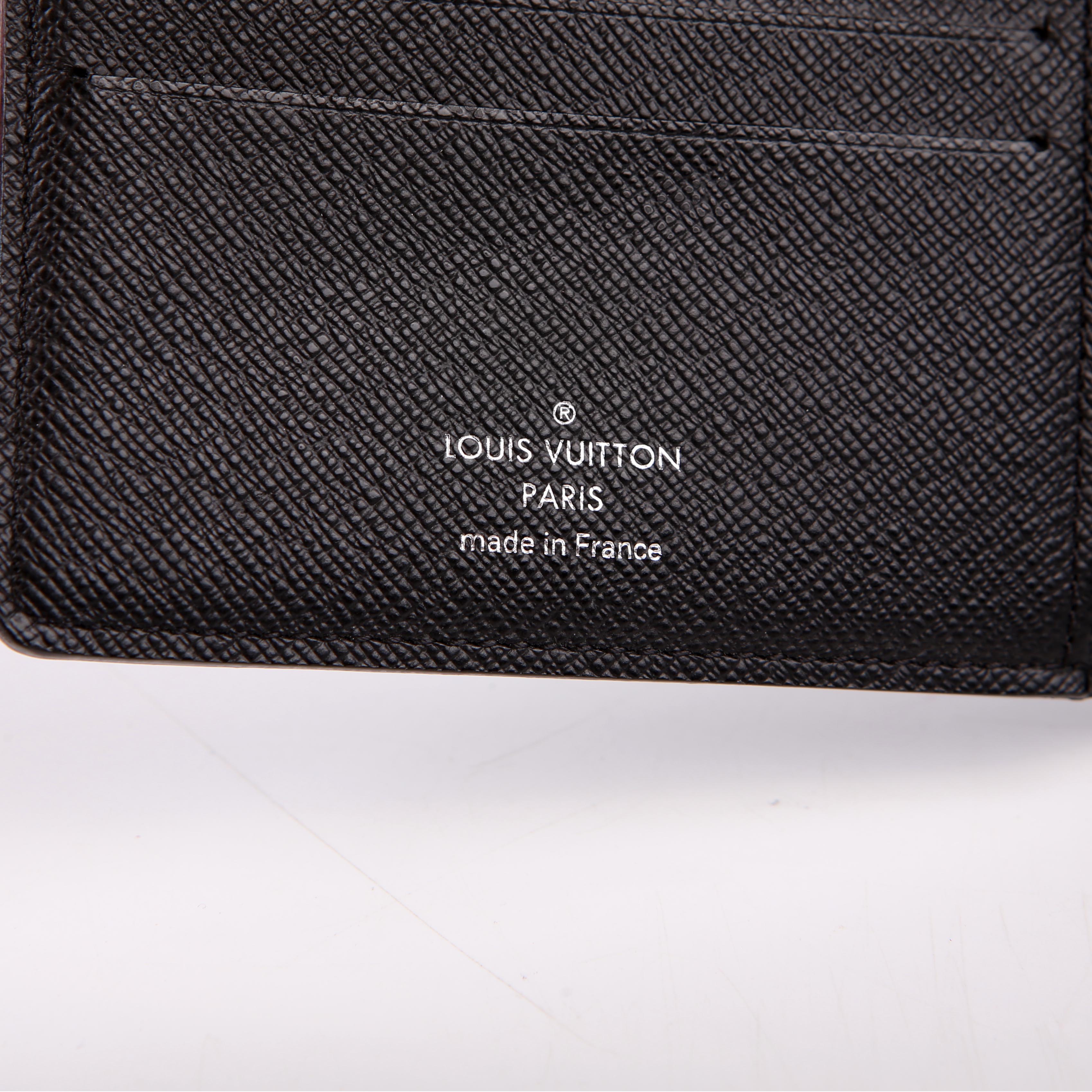Mens Multiple Wallet Damier Graphite