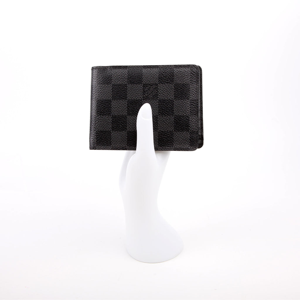 Mens Multiple Wallet Damier Graphite