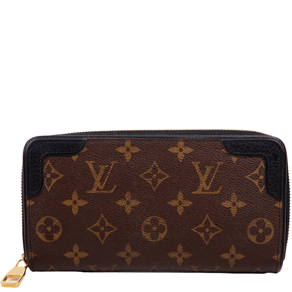 Zippy Wallet Retiro Monogram Black