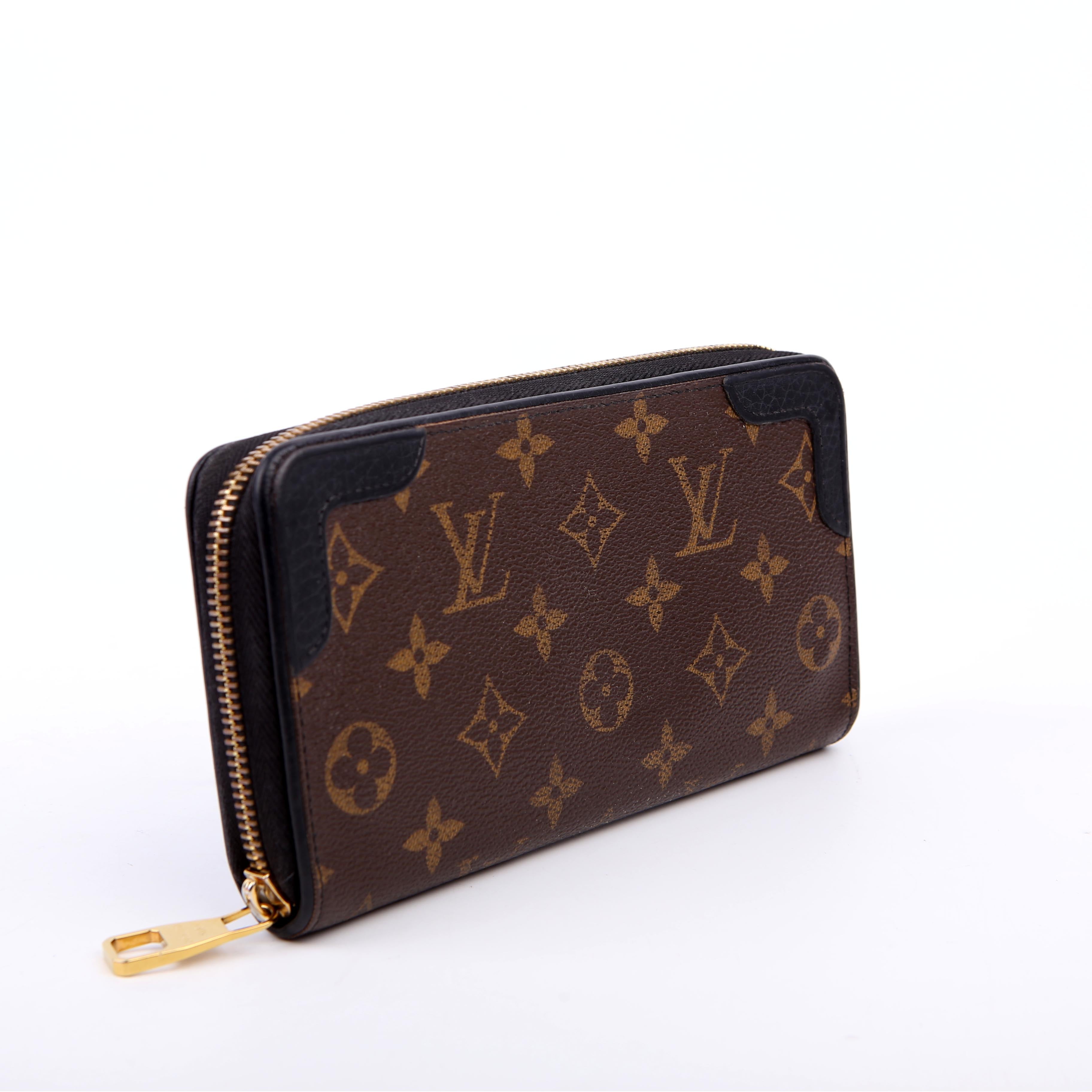 Zippy Wallet Retiro Monogram Black