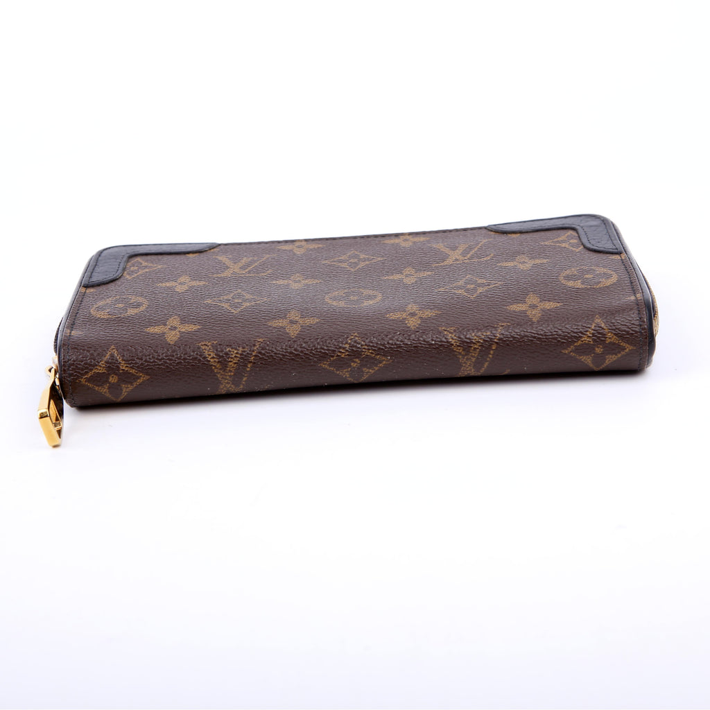 Zippy Wallet Retiro Monogram Black