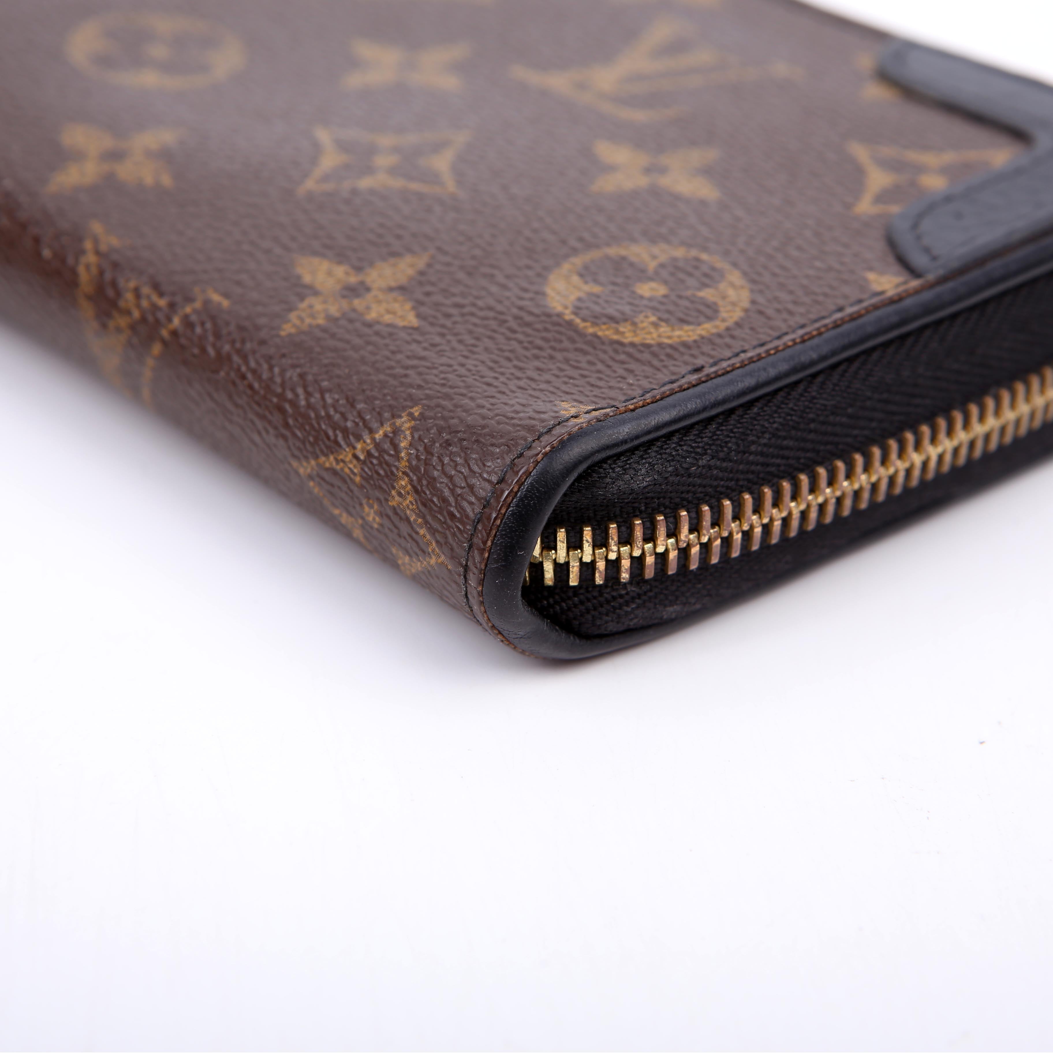 Zippy Wallet Retiro Monogram Black