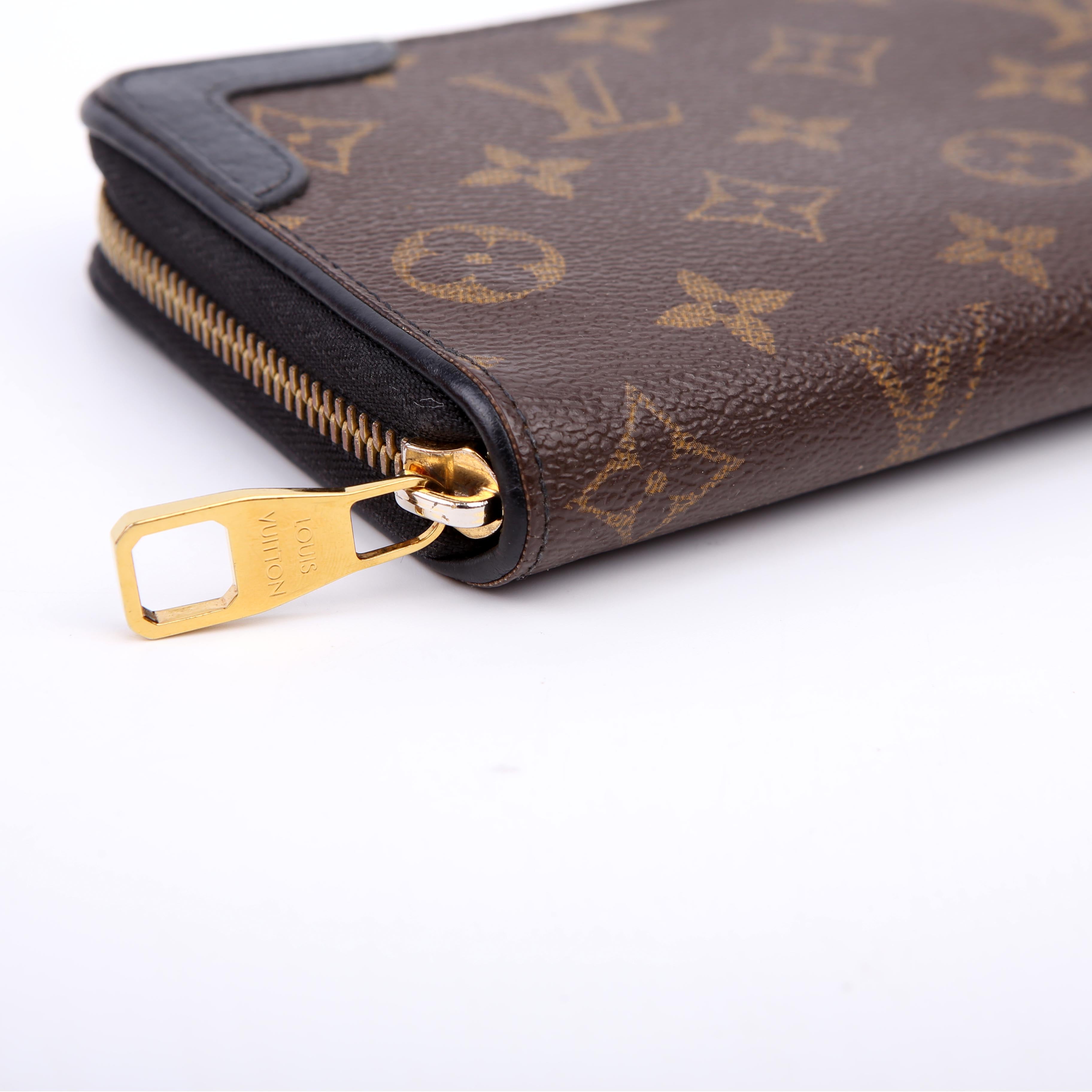 Zippy Wallet Retiro Monogram Black