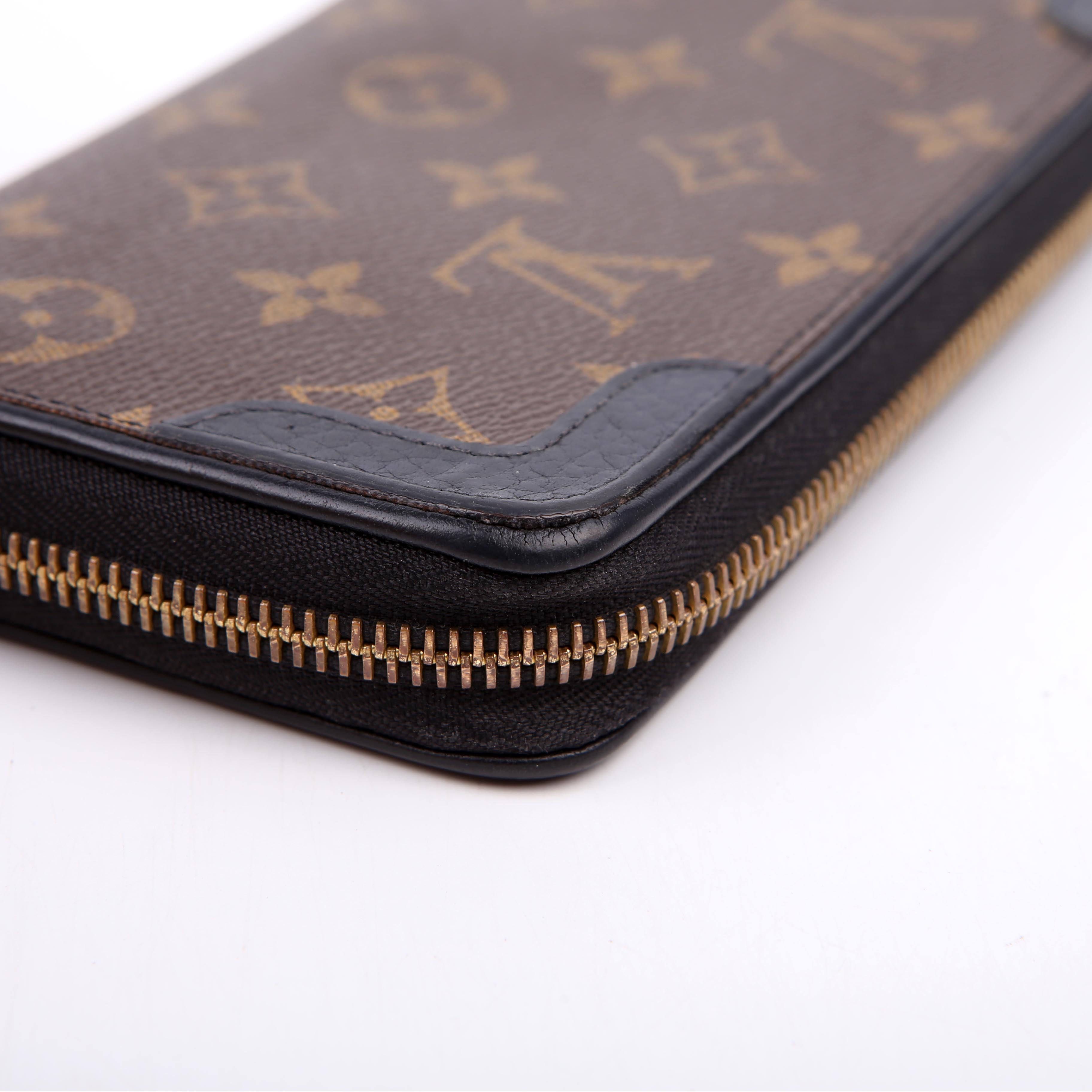 Zippy Wallet Retiro Monogram Black