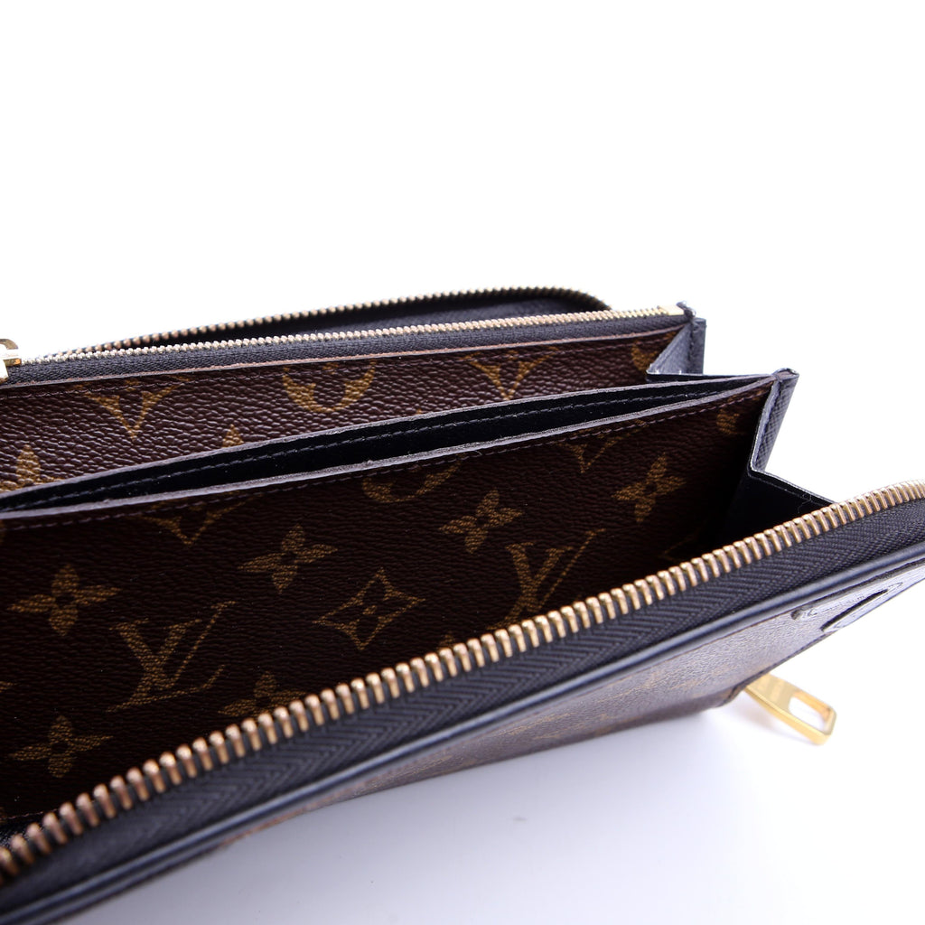 Zippy Wallet Retiro Monogram Black