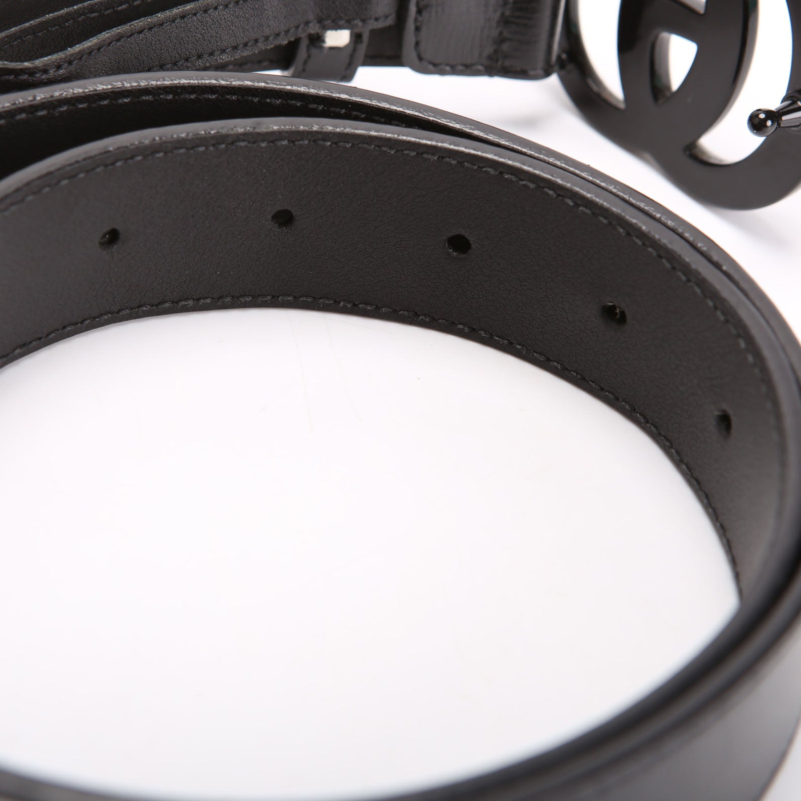 414516 GG Marmont Belt Size 90/36 Black