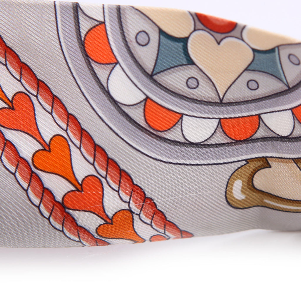 Harnais De Coeur Silk Twilly Scarf