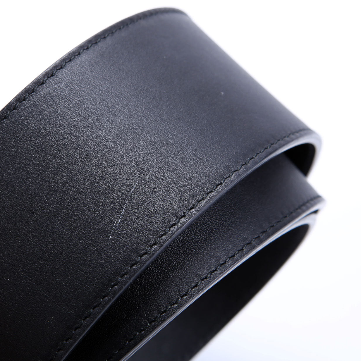 550110 Pearly GG Marmont Extra Wide Leather Belt Size 100/40 Black