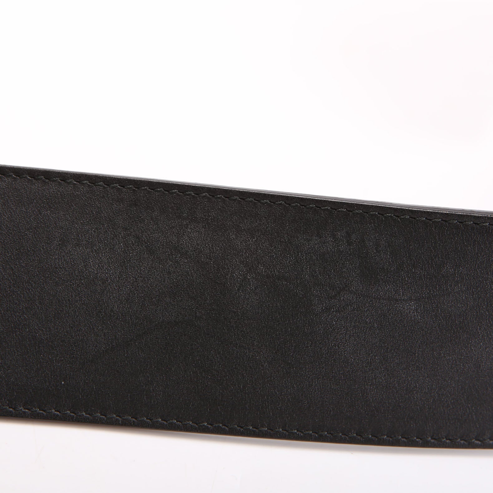 550110 Pearly GG Marmont Extra Wide Leather Belt Size 100/40 Black