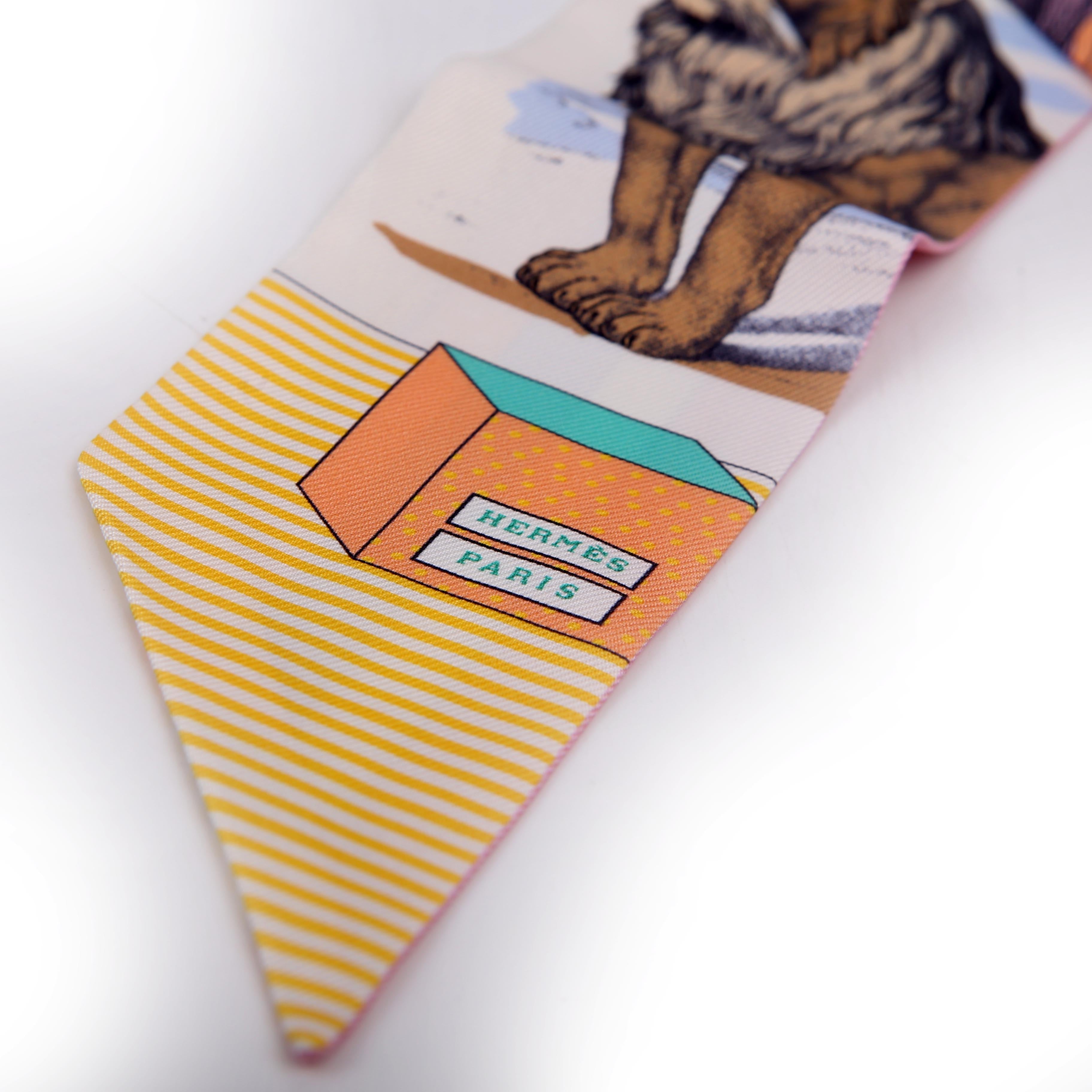 Grand Theatre Nouve Twilly Silk Scarf