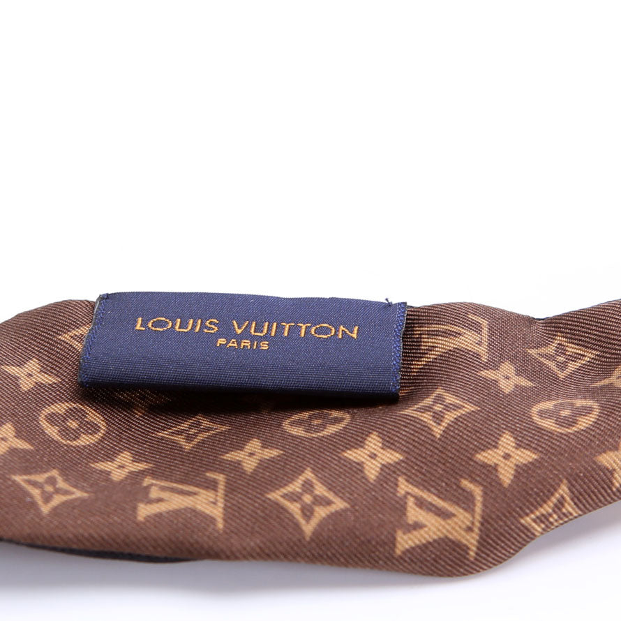LV Stories BB Bandeau Scarf Black/Multicolor