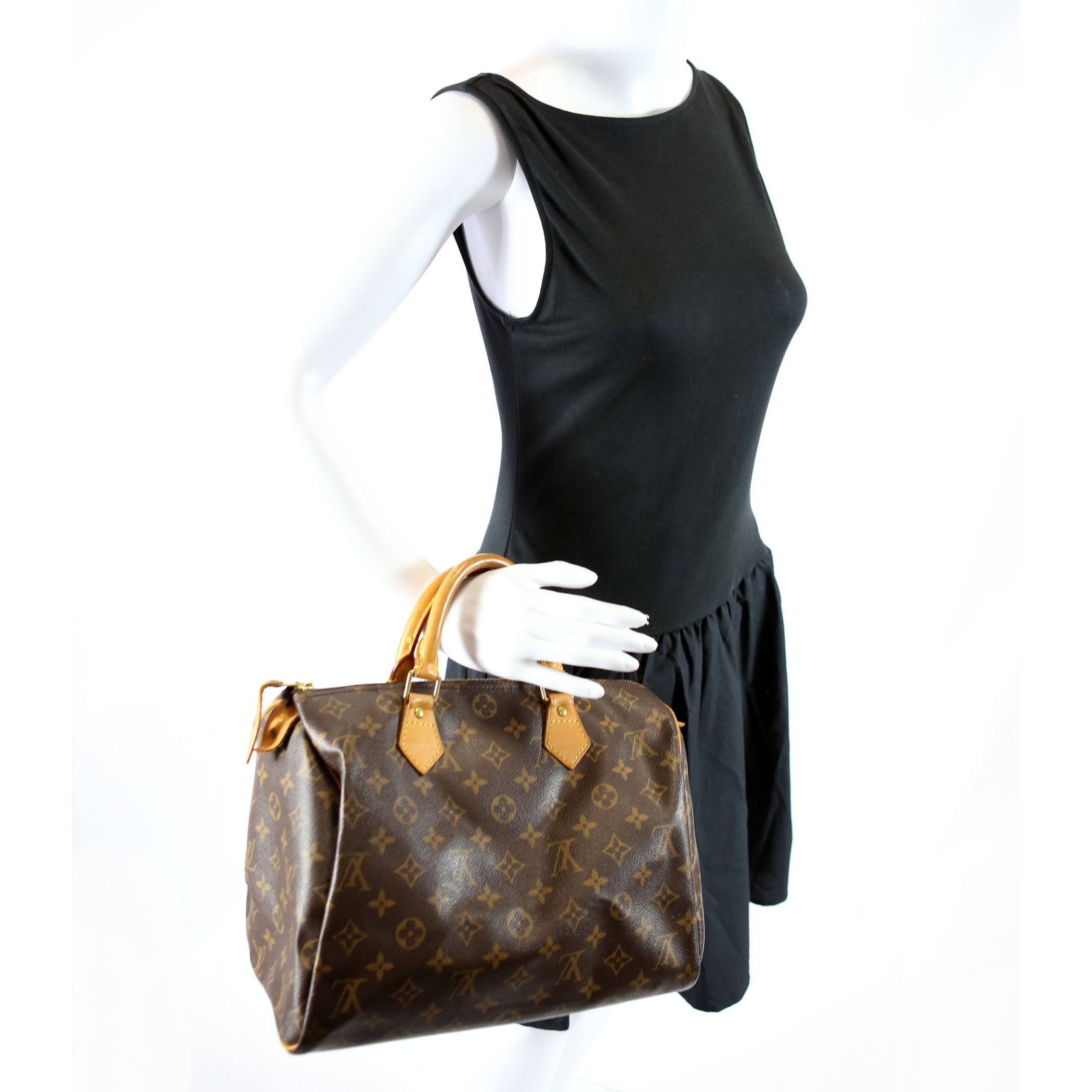 Speedy 30 Monogram Brown