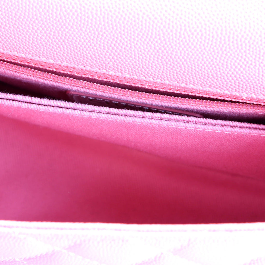 Coco Top Handle Mini Caviar 30M Pink/Gold