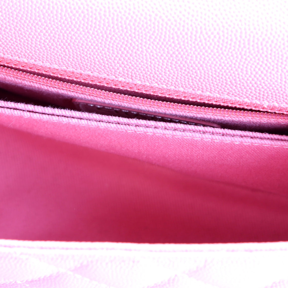 Coco Top Handle Mini Caviar 30M Pink/Gold