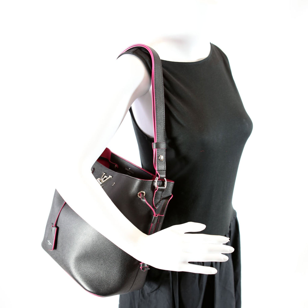 Lockme Bucket Black/Pink