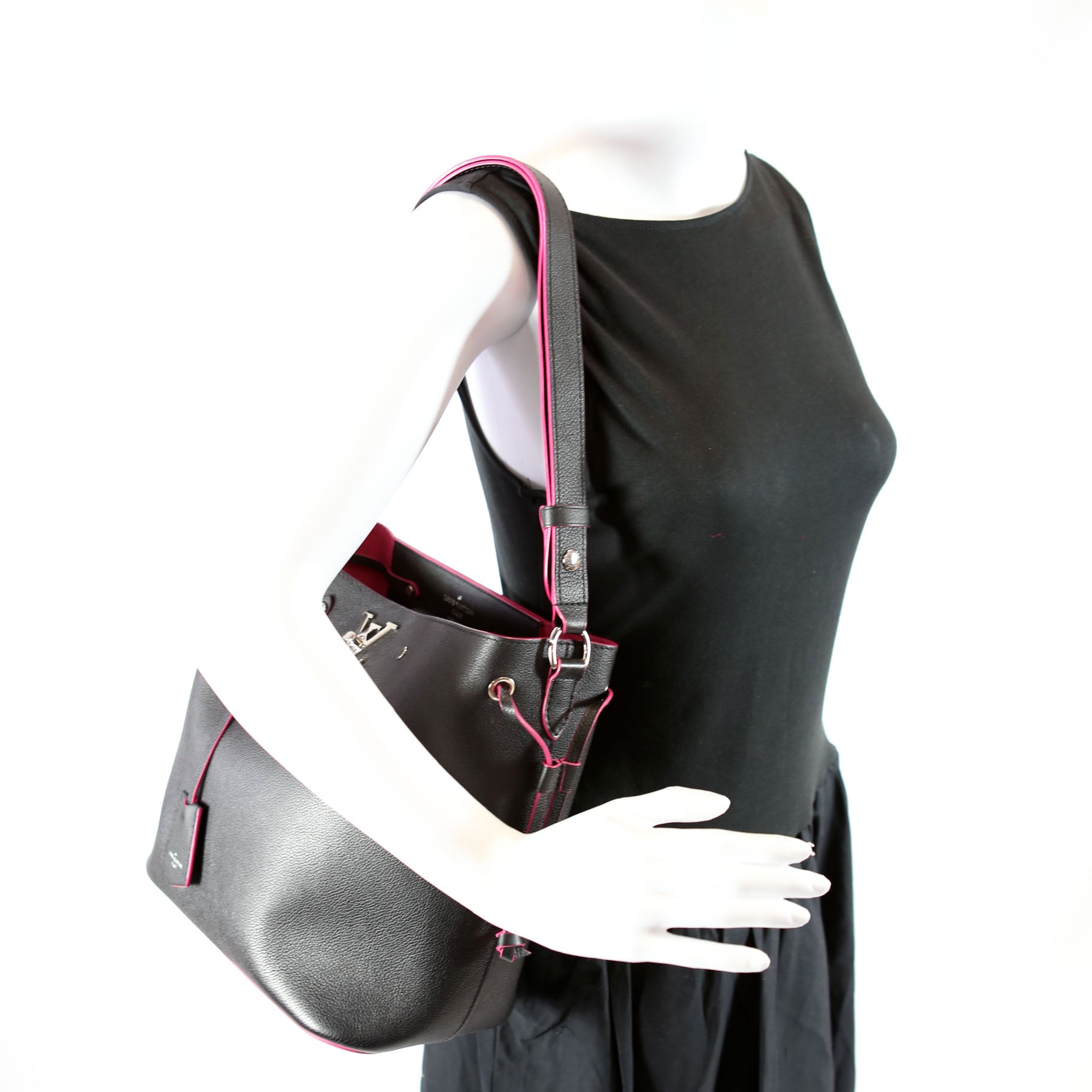 Lockme Bucket Black/Pink
