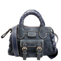Edith Mini Suede Navy