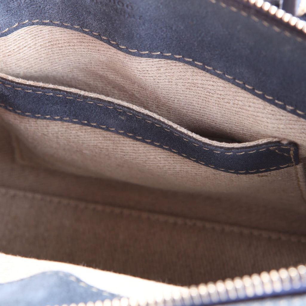 Edith Mini Suede Navy